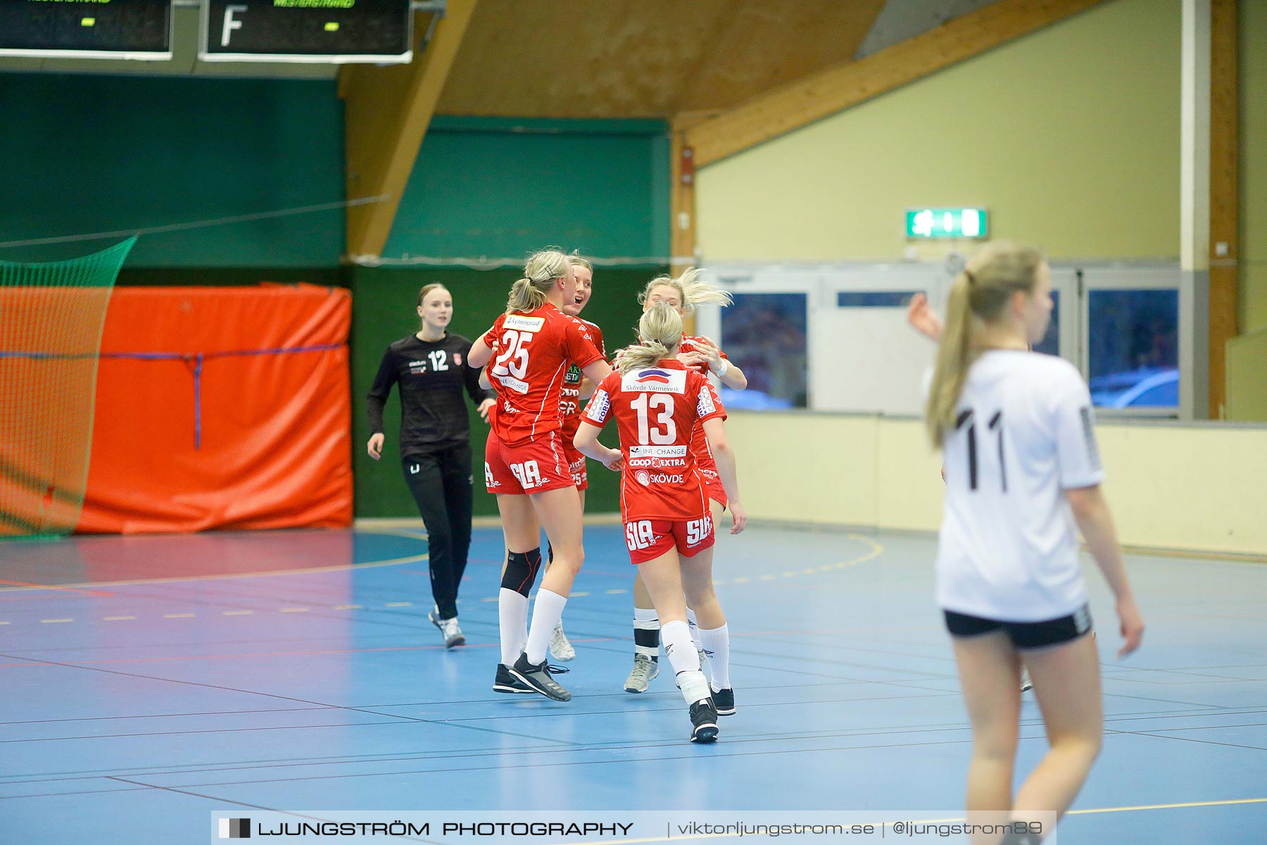 USM F18 Steg 4 Skövde HF-HK Malmö 29-14,dam,Skövde Idrottshall,Skövde,Sverige,Ungdoms-SM,Handboll,2019,217347