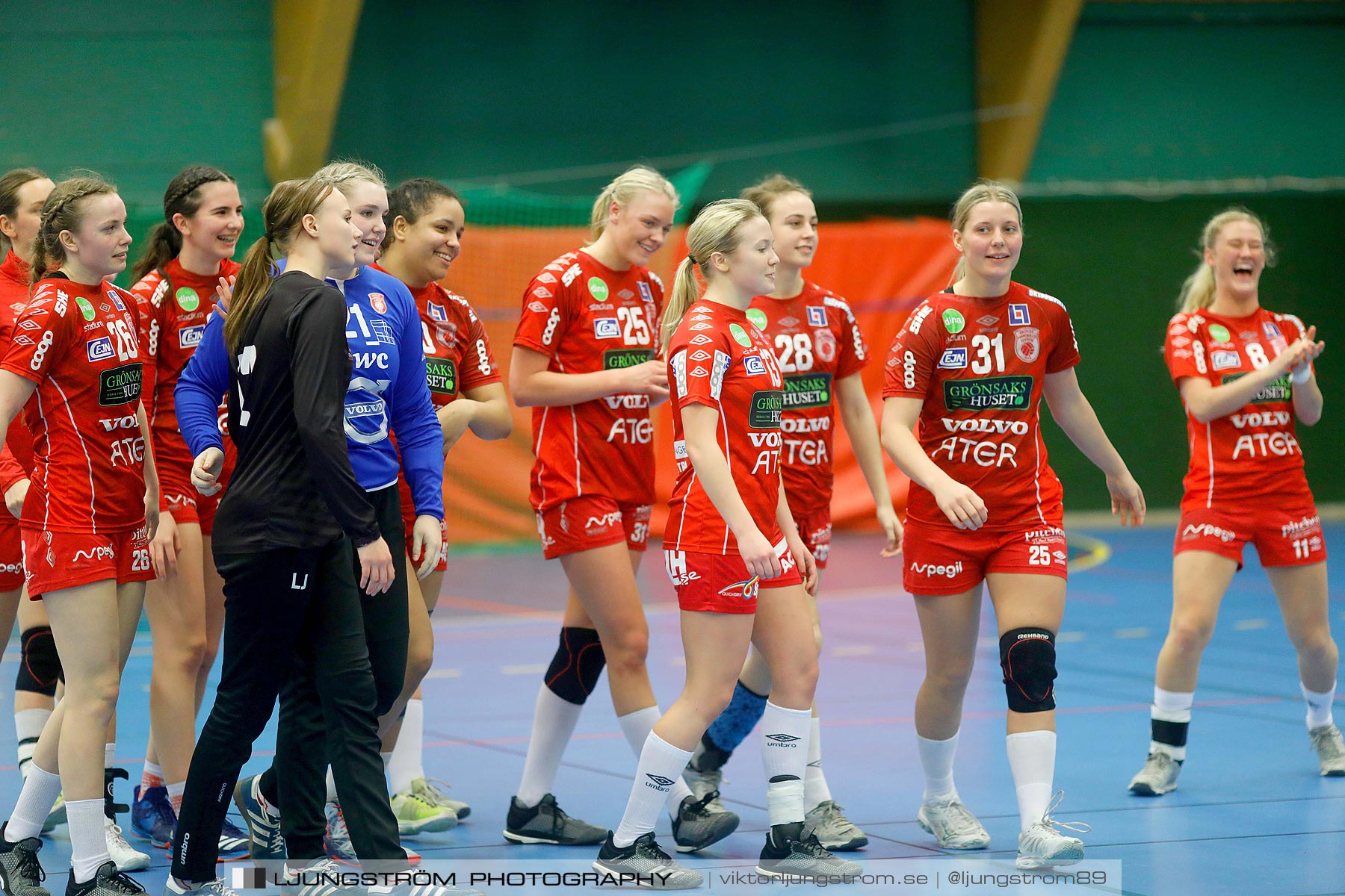 USM F18 Steg 4 Skövde HF-HK Malmö 29-14,dam,Skövde Idrottshall,Skövde,Sverige,Ungdoms-SM,Handboll,2019,217352