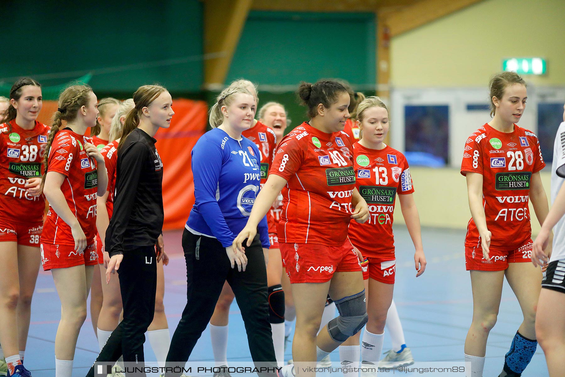 USM F18 Steg 4 Skövde HF-HK Malmö 29-14,dam,Skövde Idrottshall,Skövde,Sverige,Ungdoms-SM,Handboll,2019,217353