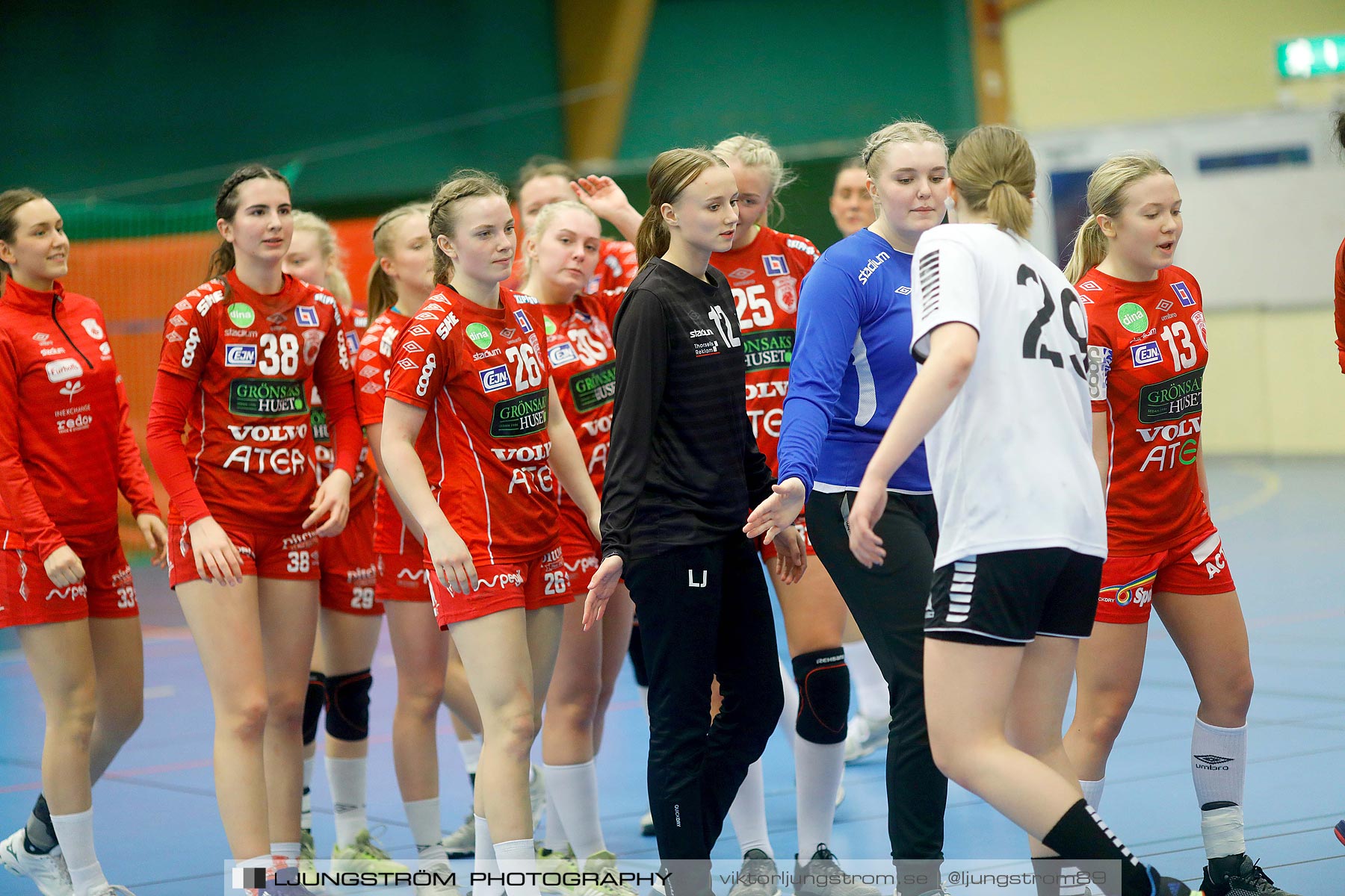 USM F18 Steg 4 Skövde HF-HK Malmö 29-14,dam,Skövde Idrottshall,Skövde,Sverige,Ungdoms-SM,Handboll,2019,217355