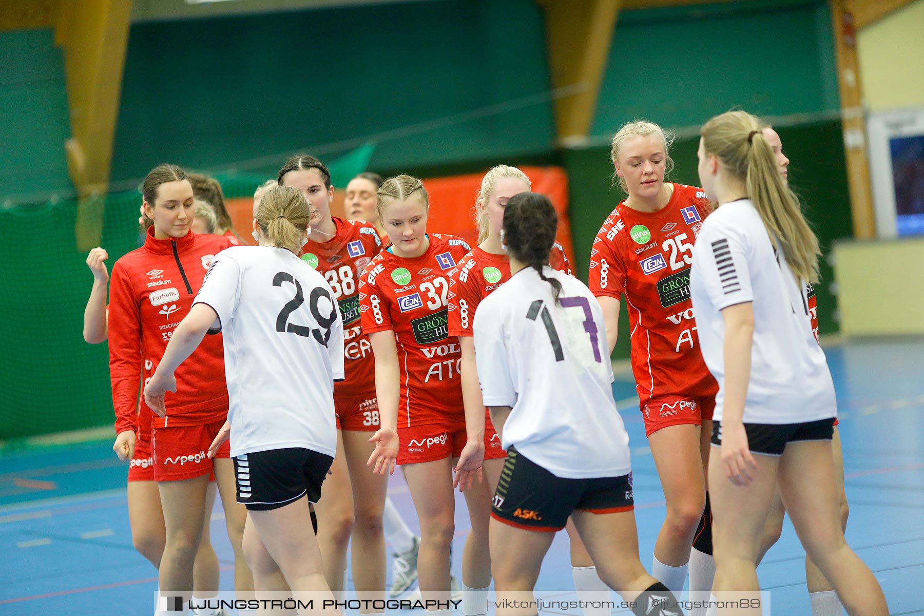 USM F18 Steg 4 Skövde HF-HK Malmö 29-14,dam,Skövde Idrottshall,Skövde,Sverige,Ungdoms-SM,Handboll,2019,217357