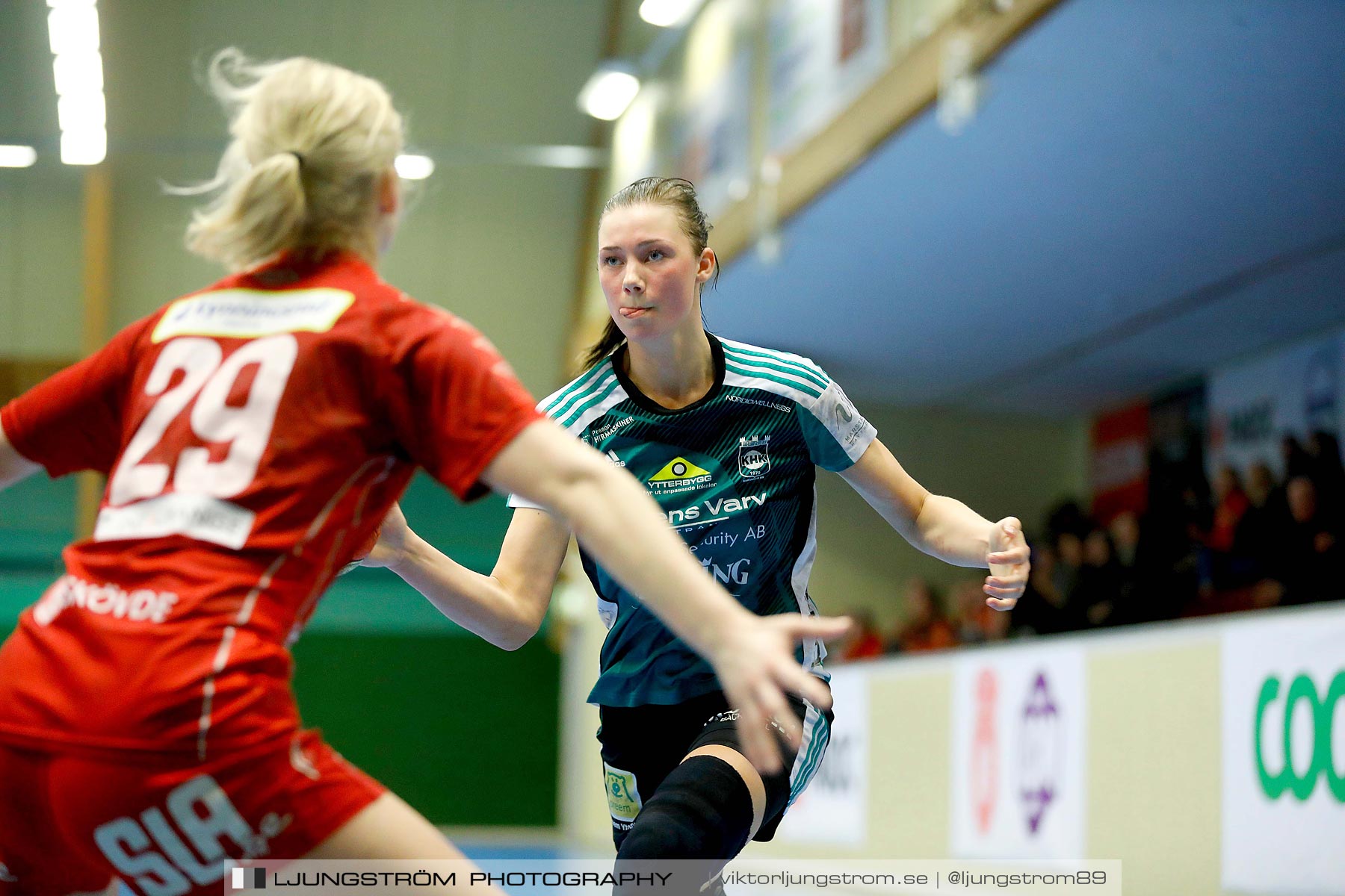 USM F18 Steg 4 Skövde HF-Kungälvs HK 23-19,dam,Skövde Idrottshall,Skövde,Sverige,Ungdoms-SM,Handboll,2019,217378