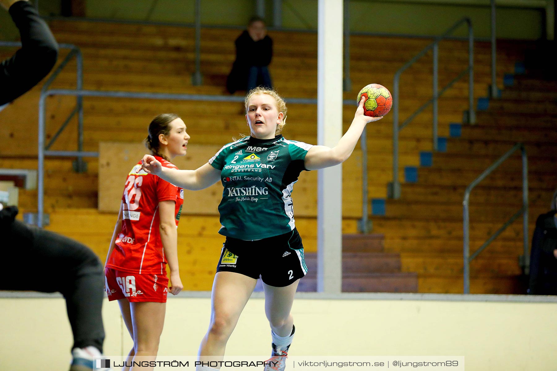 USM F18 Steg 4 Skövde HF-Kungälvs HK 23-19,dam,Skövde Idrottshall,Skövde,Sverige,Ungdoms-SM,Handboll,2019,217392