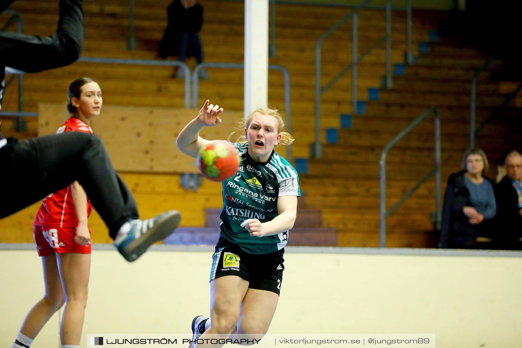 USM F18 Steg 4 Skövde HF-Kungälvs HK 23-19,dam,Skövde Idrottshall,Skövde,Sverige,Ungdoms-SM,Handboll,2019,217393