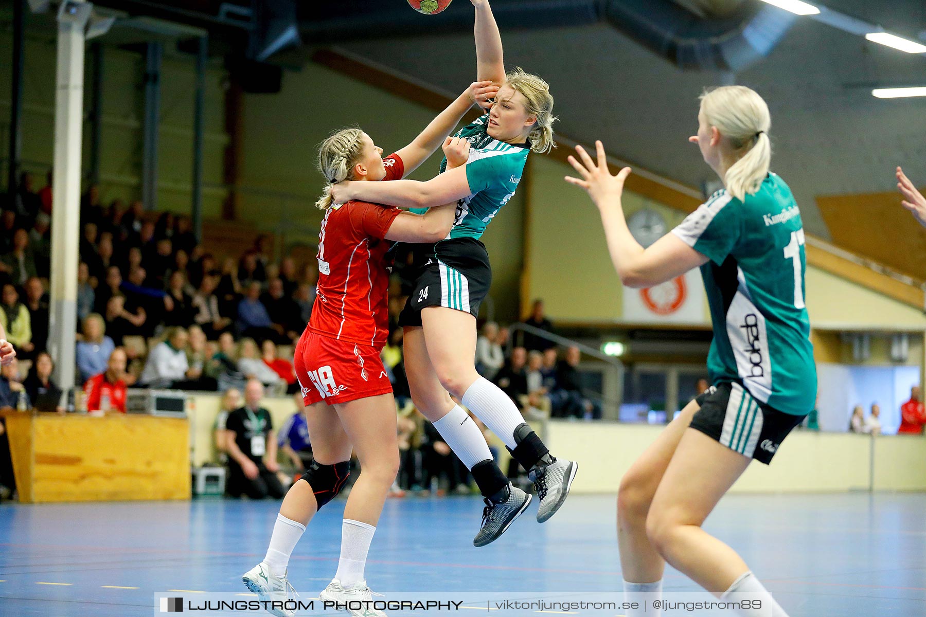 USM F18 Steg 4 Skövde HF-Kungälvs HK 23-19,dam,Skövde Idrottshall,Skövde,Sverige,Ungdoms-SM,Handboll,2019,217406