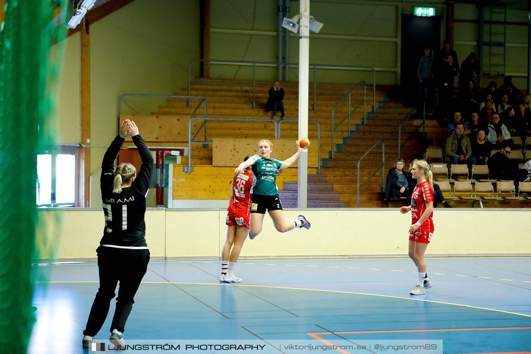 USM F18 Steg 4 Skövde HF-Kungälvs HK 23-19,dam,Skövde Idrottshall,Skövde,Sverige,Ungdoms-SM,Handboll,2019,217414