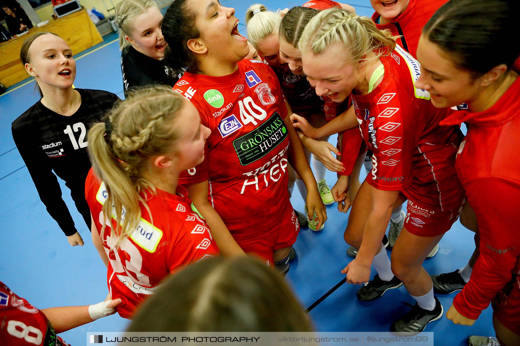 USM F18 Steg 4 Skövde HF-Kungälvs HK 23-19,dam,Skövde Idrottshall,Skövde,Sverige,Ungdoms-SM,Handboll,2019,217422