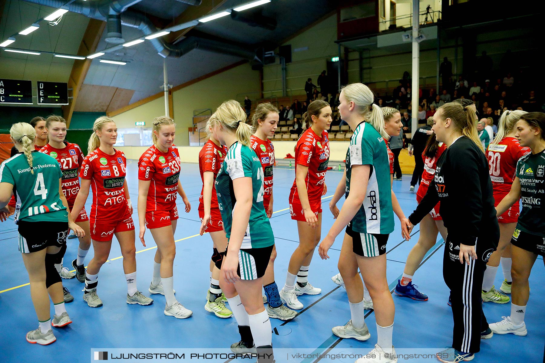 USM F18 Steg 4 Skövde HF-Kungälvs HK 23-19,dam,Skövde Idrottshall,Skövde,Sverige,Ungdoms-SM,Handboll,2019,217424