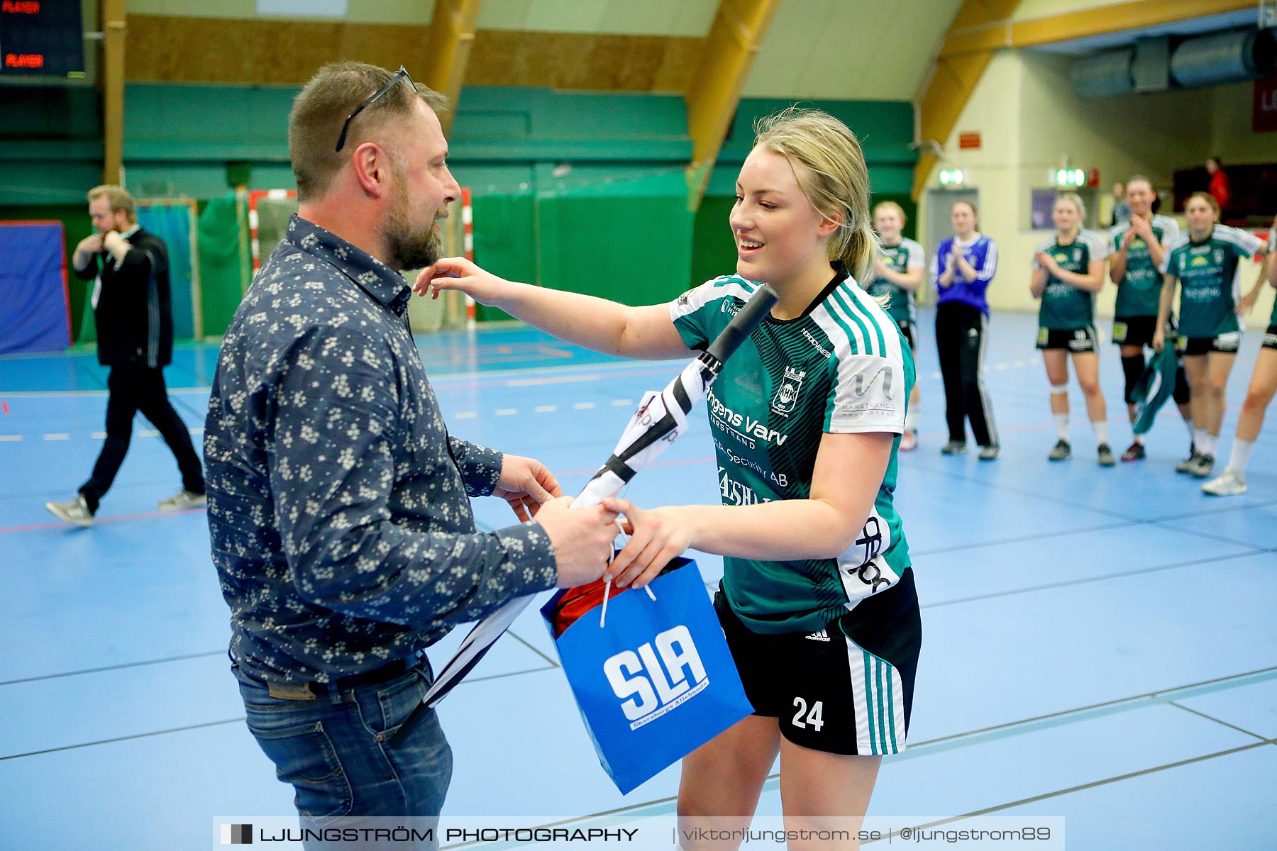 USM F18 Steg 4 Skövde HF-Kungälvs HK 23-19,dam,Skövde Idrottshall,Skövde,Sverige,Ungdoms-SM,Handboll,2019,217425