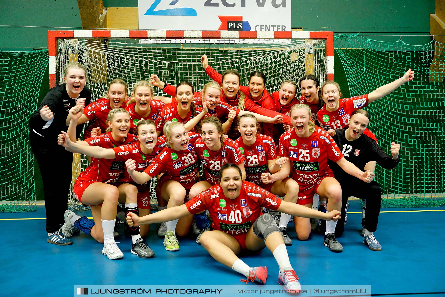 USM F18 Steg 4 Skövde HF-Kungälvs HK 23-19,dam,Skövde Idrottshall,Skövde,Sverige,Ungdoms-SM,Handboll,2019,217431