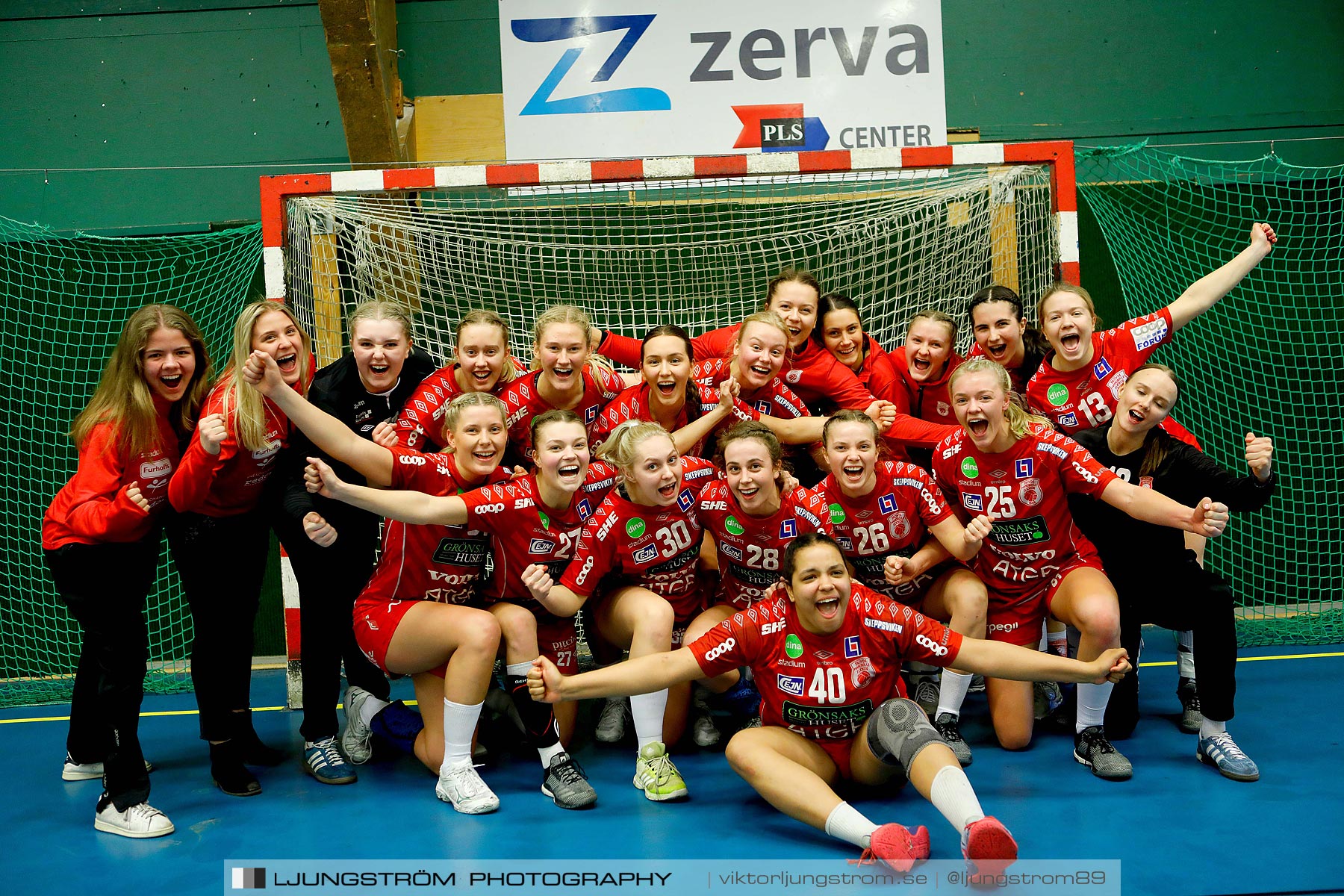 USM F18 Steg 4 Skövde HF-Kungälvs HK 23-19,dam,Skövde Idrottshall,Skövde,Sverige,Ungdoms-SM,Handboll,2019,217432