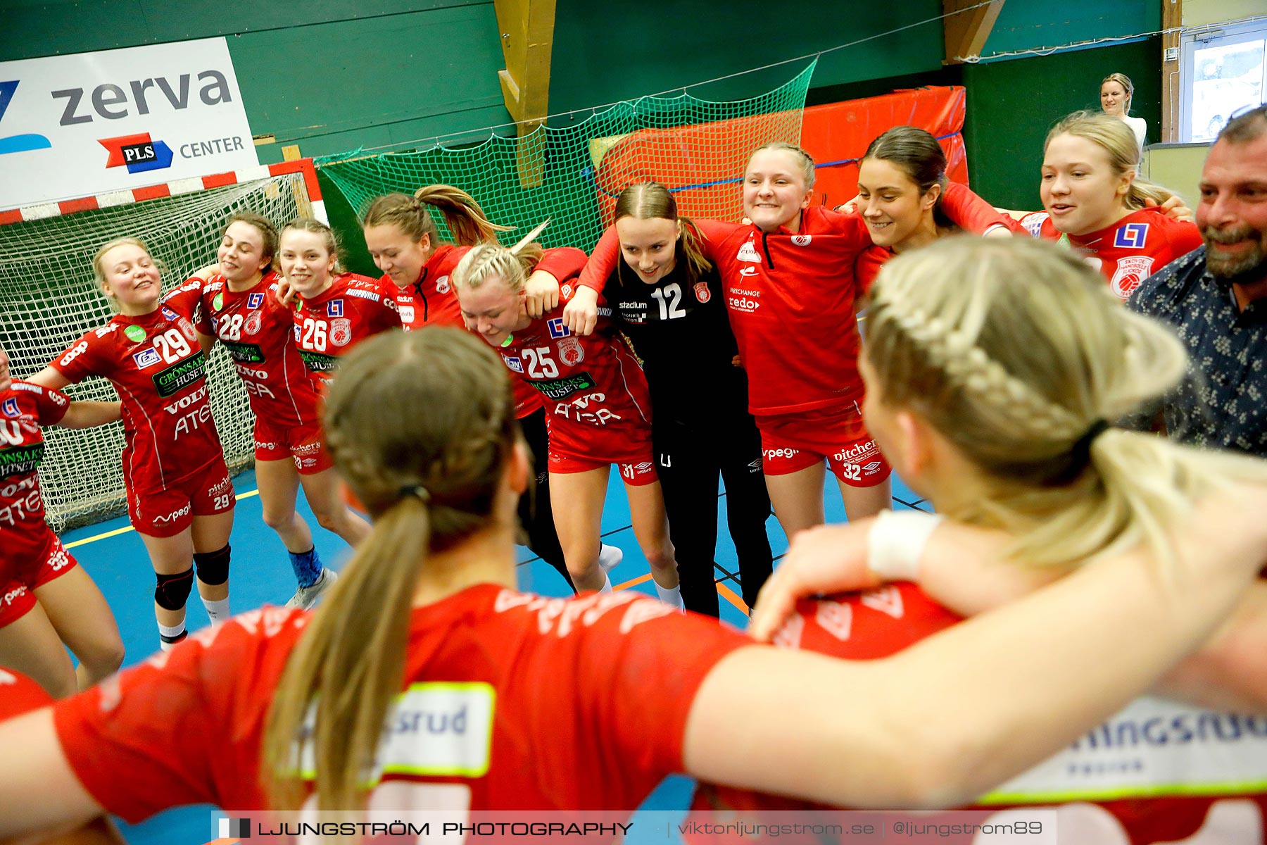 USM F18 Steg 4 Skövde HF-Kungälvs HK 23-19,dam,Skövde Idrottshall,Skövde,Sverige,Ungdoms-SM,Handboll,2019,217438