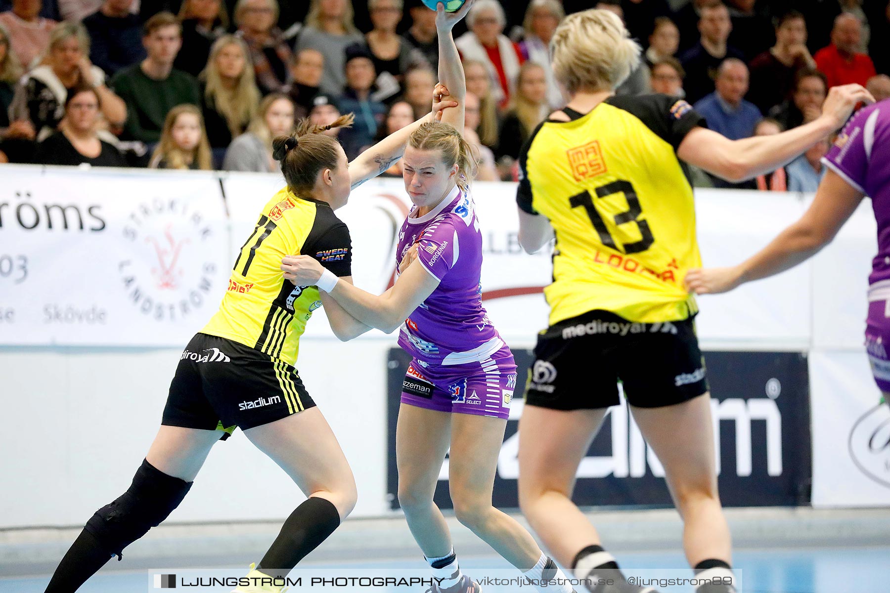 Skara HF-IK Sävehof 1/4-final 2 19-24,dam,Skara Idrottshall,Skara,Sverige,Handboll,,2019,217455