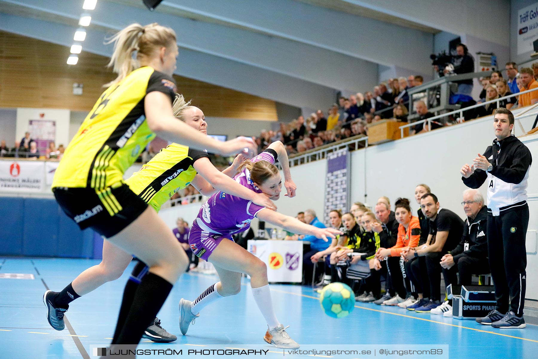 Skara HF-IK Sävehof 1/4-final 2 19-24,dam,Skara Idrottshall,Skara,Sverige,Handboll,,2019,217459