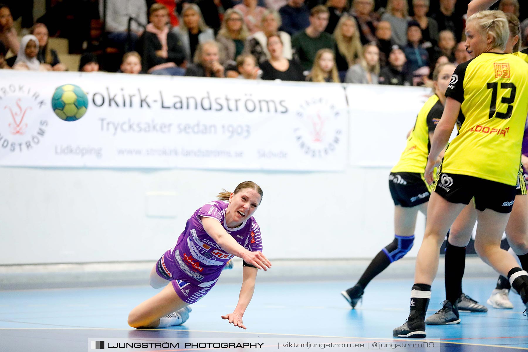 Skara HF-IK Sävehof 1/4-final 2 19-24,dam,Skara Idrottshall,Skara,Sverige,Handboll,,2019,217464