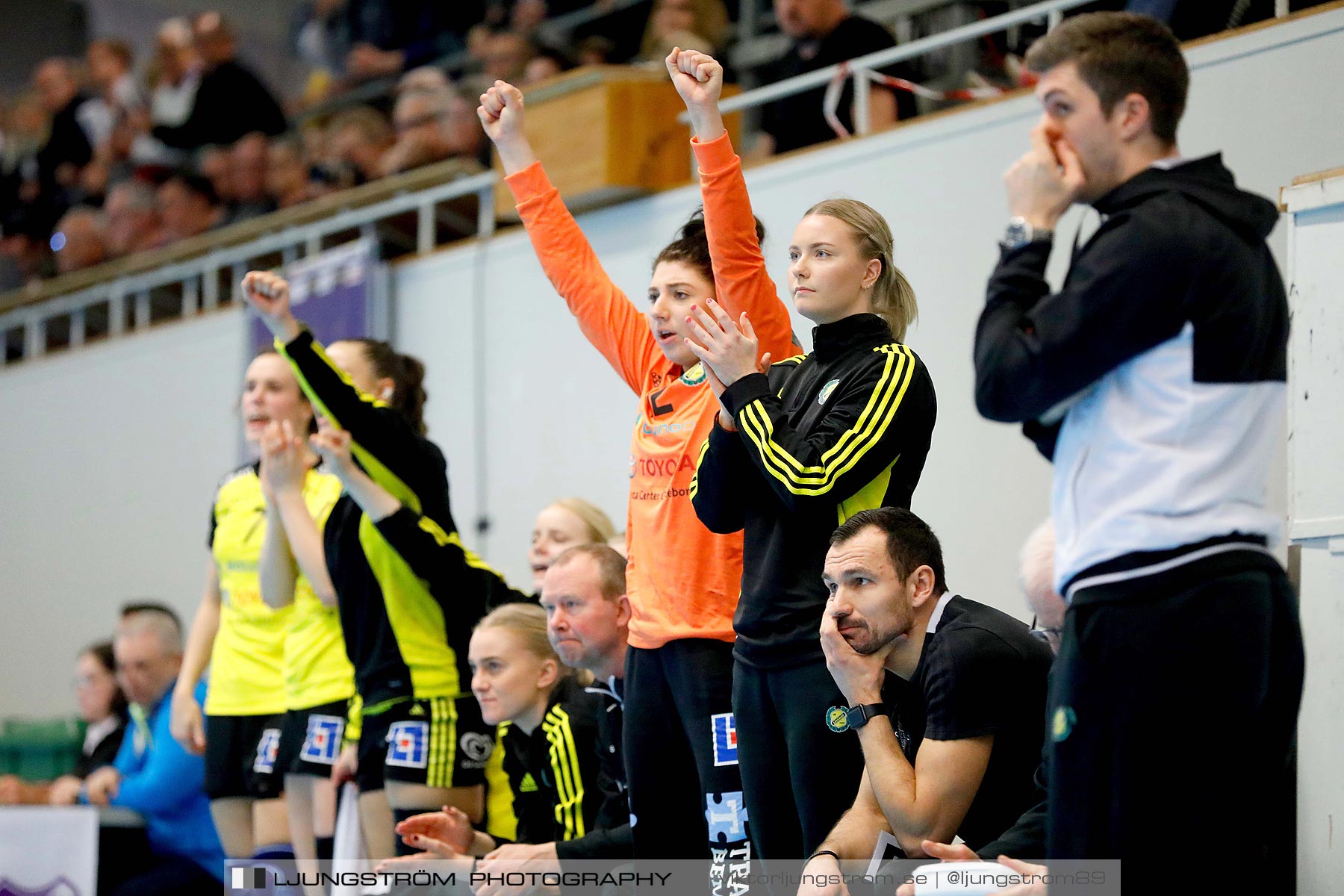 Skara HF-IK Sävehof 1/4-final 2 19-24,dam,Skara Idrottshall,Skara,Sverige,Handboll,,2019,217466