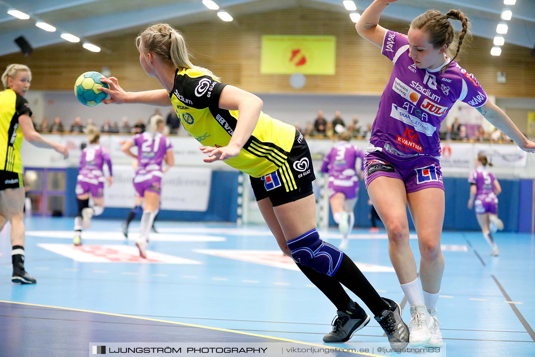 Skara HF-IK Sävehof 1/4-final 2 19-24,dam,Skara Idrottshall,Skara,Sverige,Handboll,,2019,217469