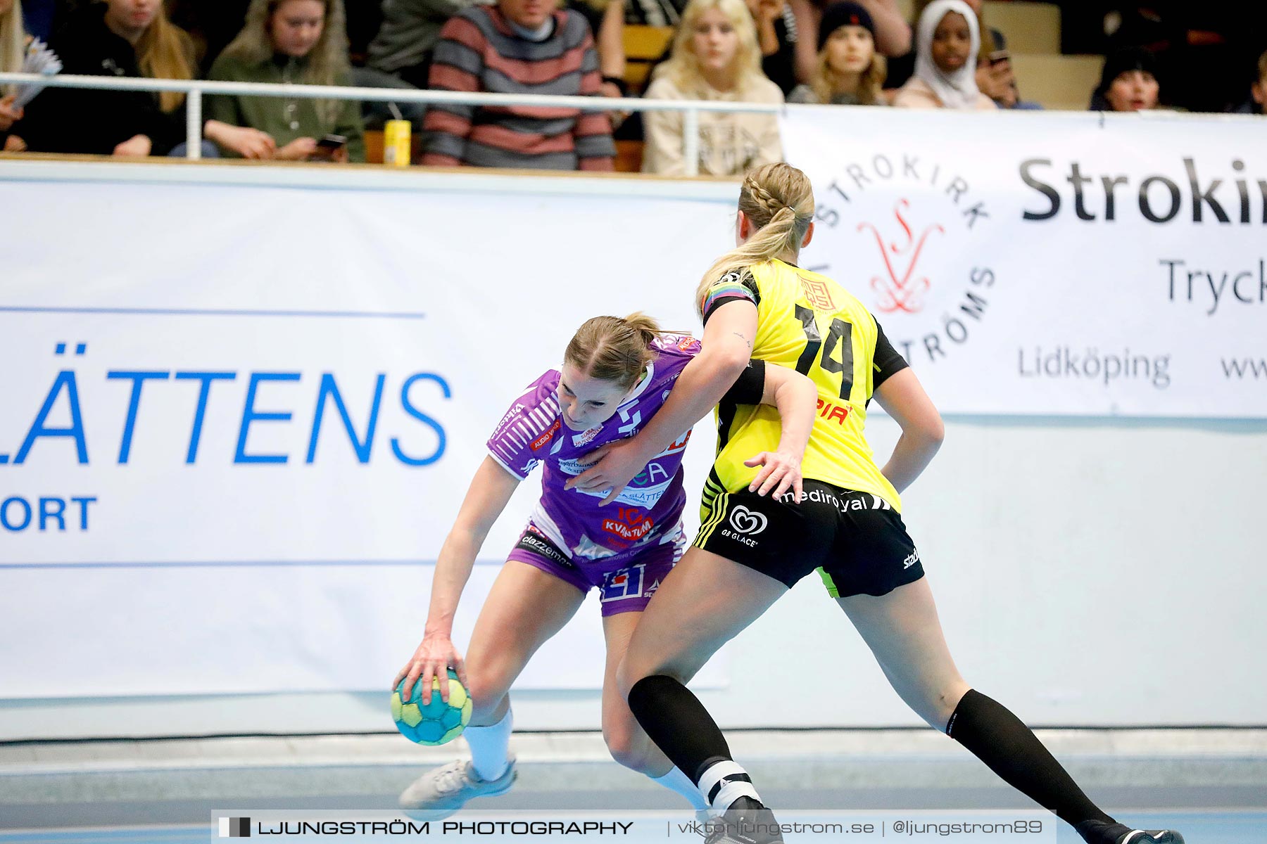 Skara HF-IK Sävehof 1/4-final 2 19-24,dam,Skara Idrottshall,Skara,Sverige,Handboll,,2019,217471