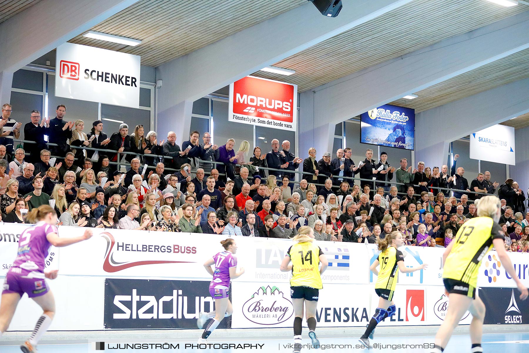 Skara HF-IK Sävehof 1/4-final 2 19-24,dam,Skara Idrottshall,Skara,Sverige,Handboll,,2019,217475