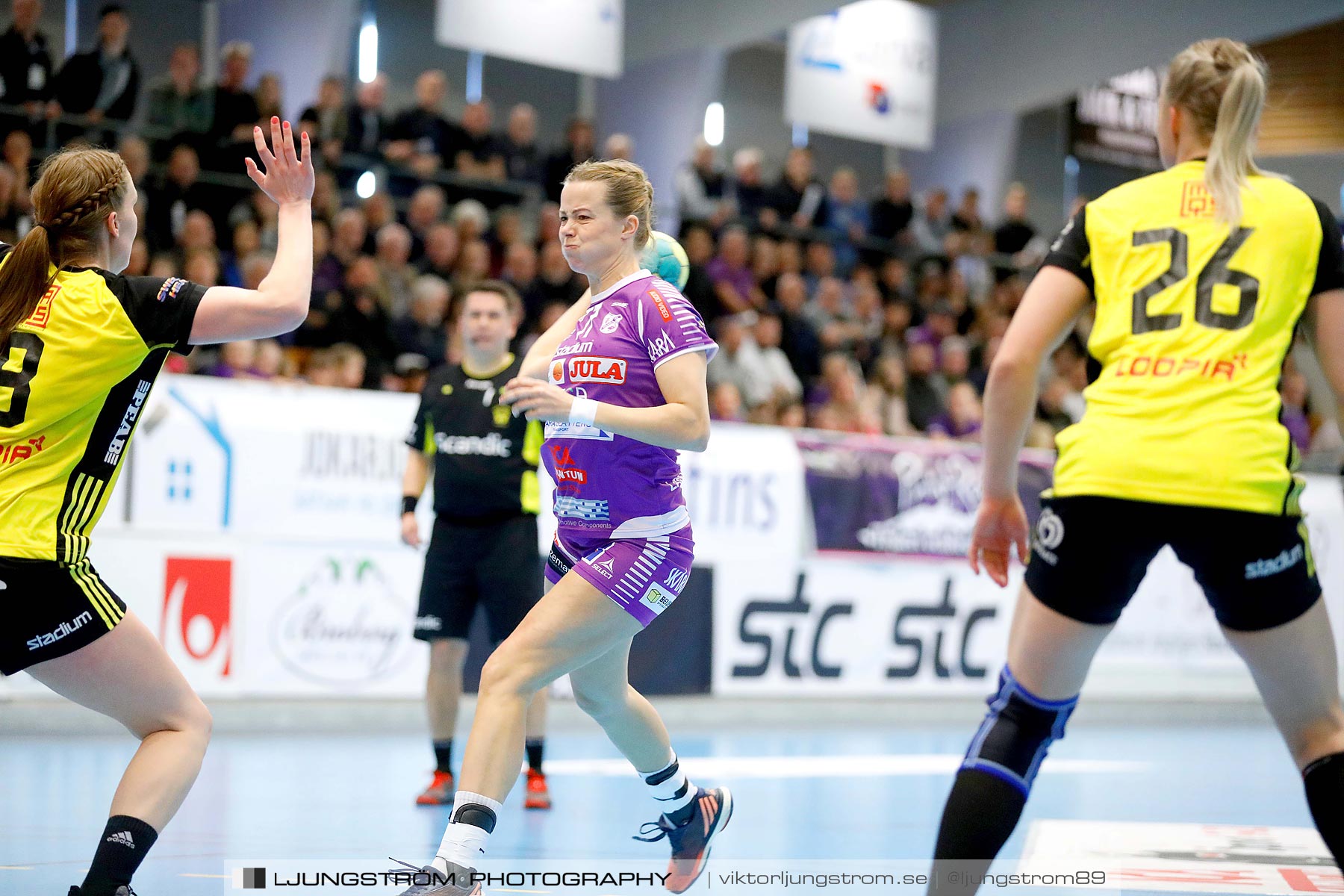 Skara HF-IK Sävehof 1/4-final 2 19-24,dam,Skara Idrottshall,Skara,Sverige,Handboll,,2019,217480