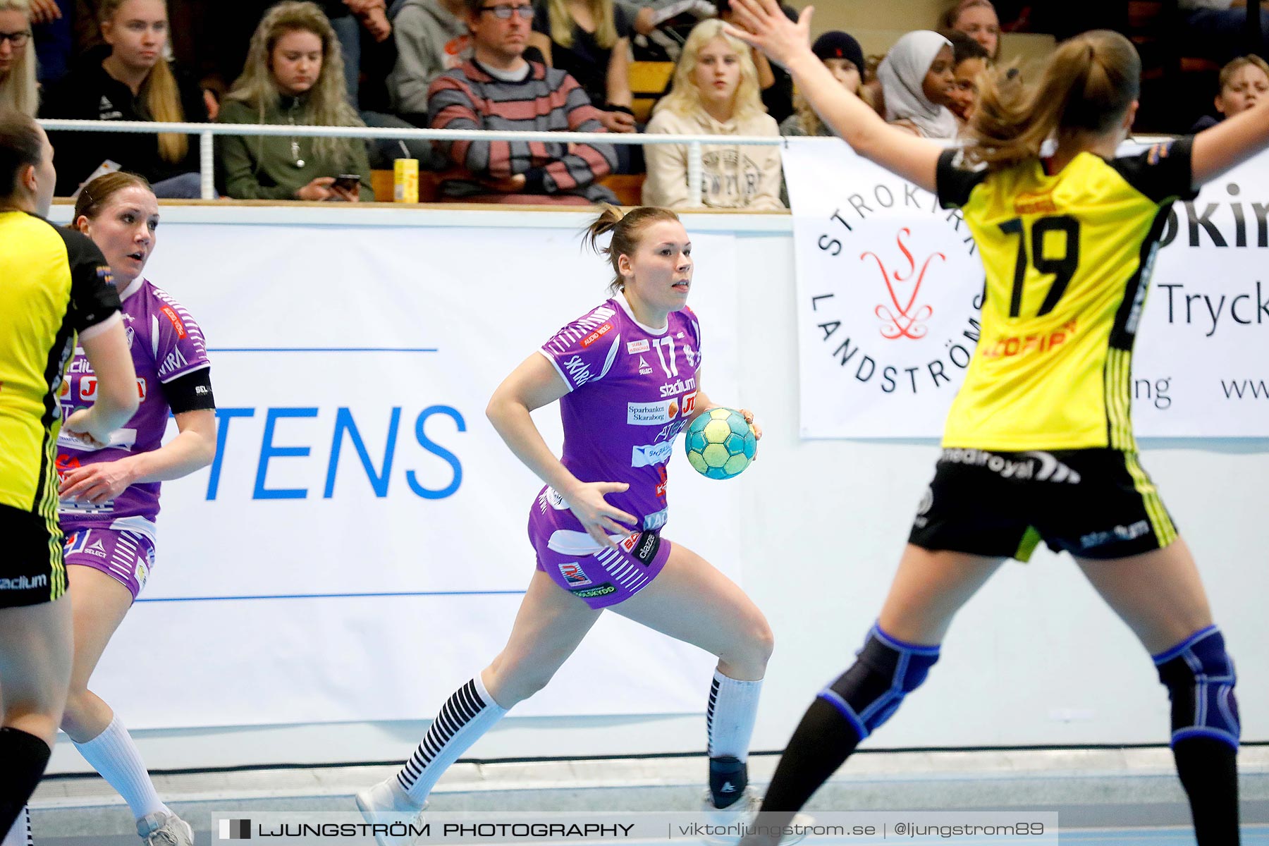 Skara HF-IK Sävehof 1/4-final 2 19-24,dam,Skara Idrottshall,Skara,Sverige,Handboll,,2019,217485