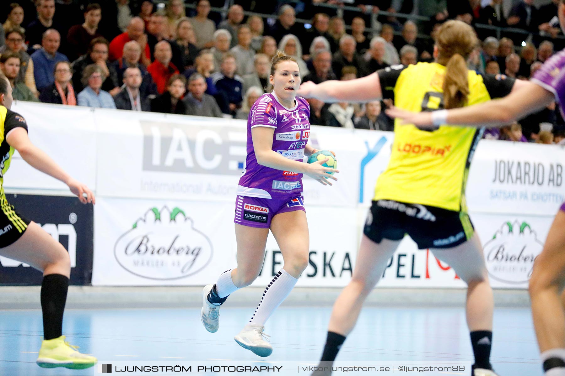 Skara HF-IK Sävehof 1/4-final 2 19-24,dam,Skara Idrottshall,Skara,Sverige,Handboll,,2019,217492