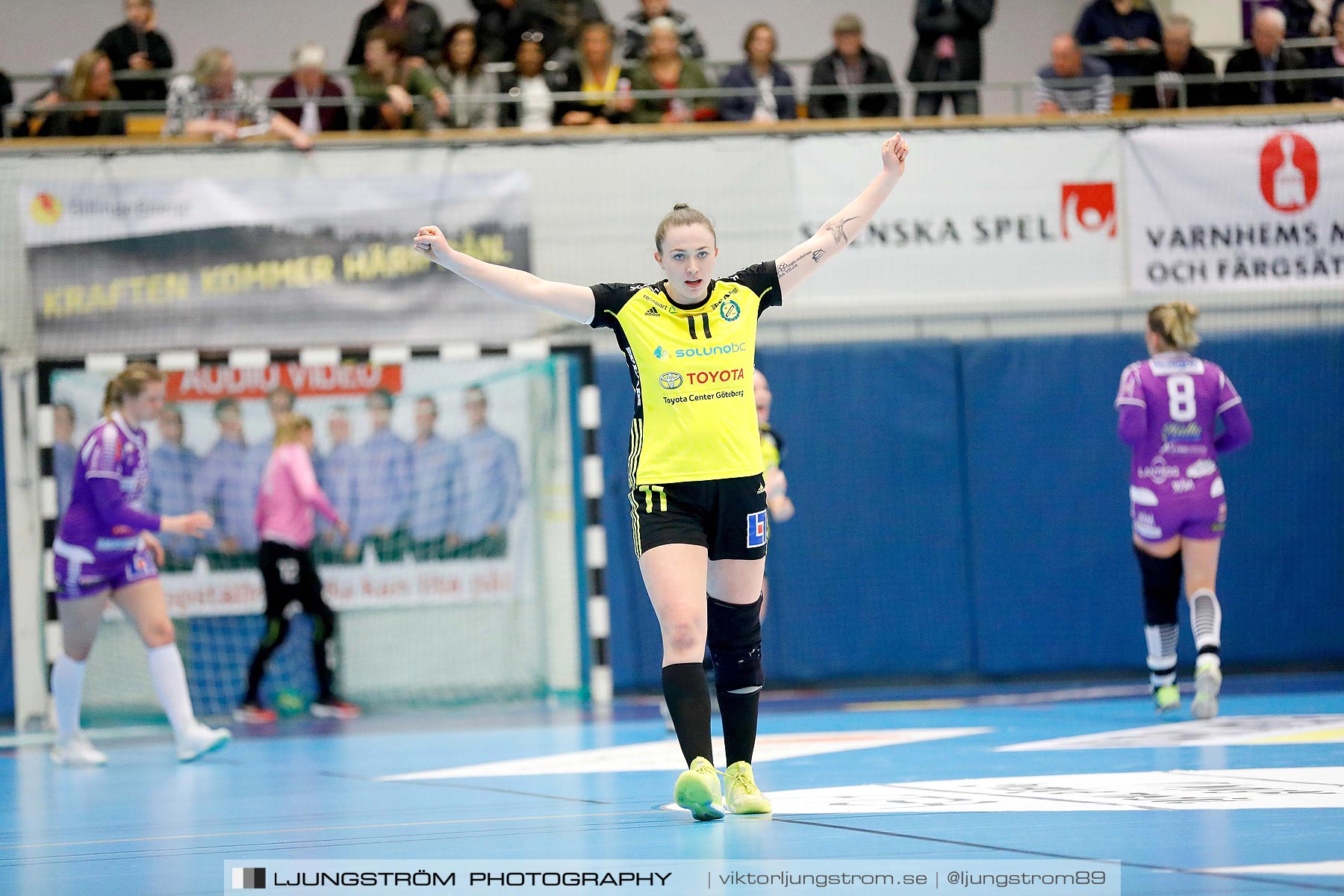 Skara HF-IK Sävehof 1/4-final 2 19-24,dam,Skara Idrottshall,Skara,Sverige,Handboll,,2019,217495