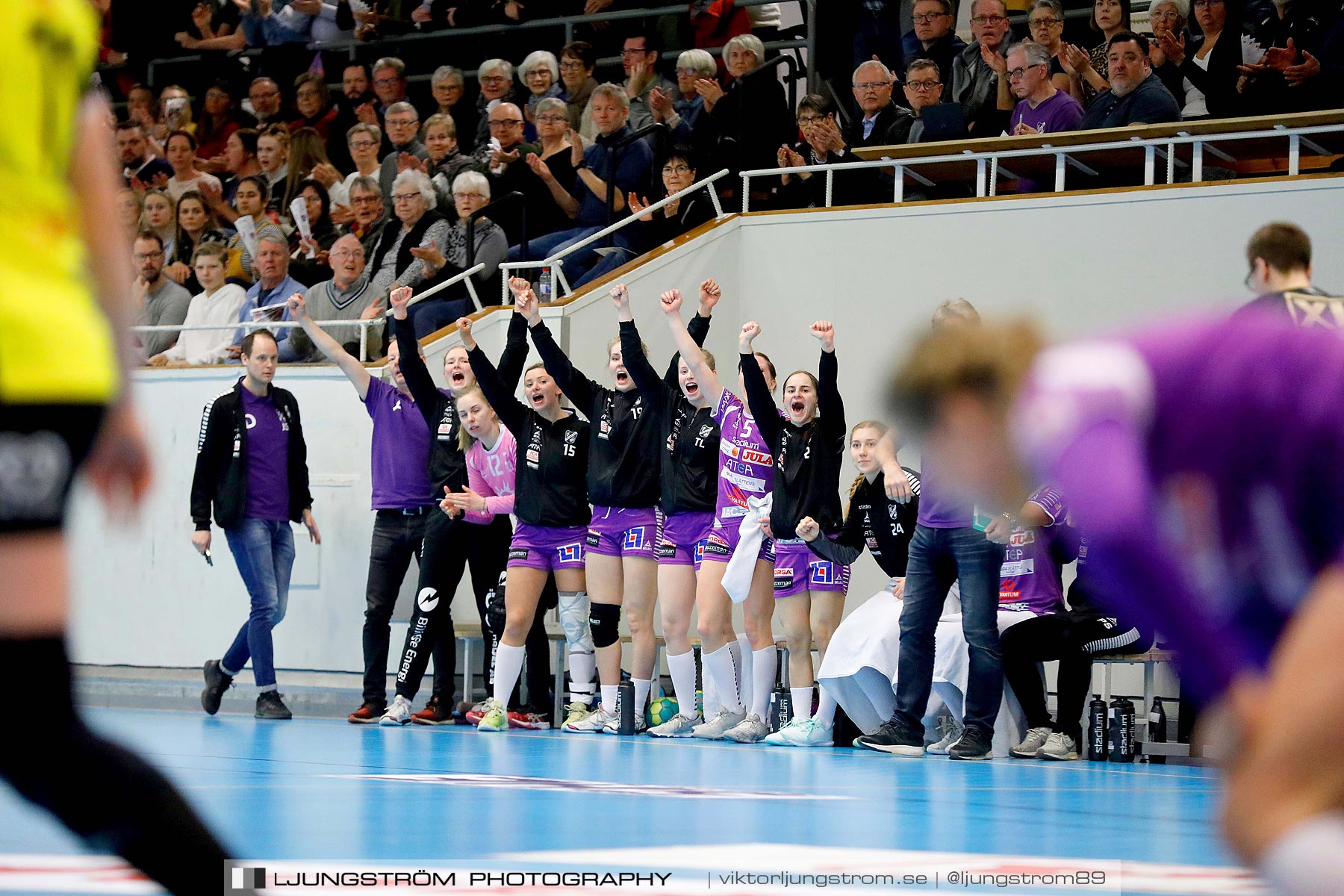 Skara HF-IK Sävehof 1/4-final 2 19-24,dam,Skara Idrottshall,Skara,Sverige,Handboll,,2019,217499