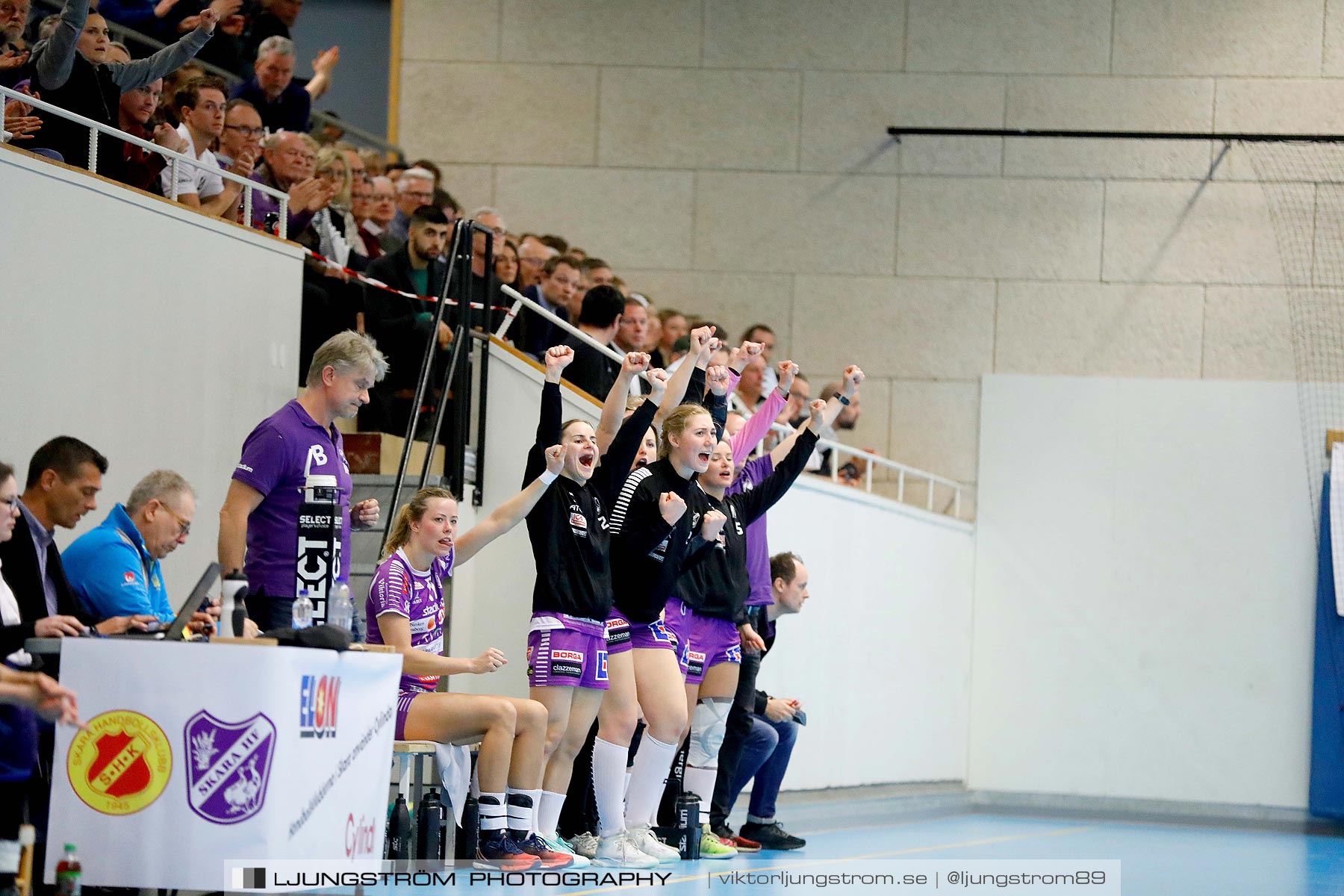 Skara HF-IK Sävehof 1/4-final 2 19-24,dam,Skara Idrottshall,Skara,Sverige,Handboll,,2019,217531