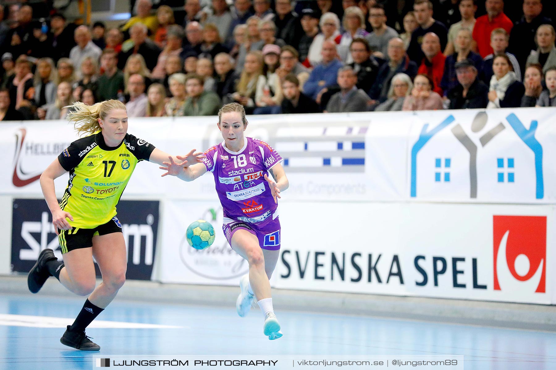 Skara HF-IK Sävehof 1/4-final 2 19-24,dam,Skara Idrottshall,Skara,Sverige,Handboll,,2019,217564