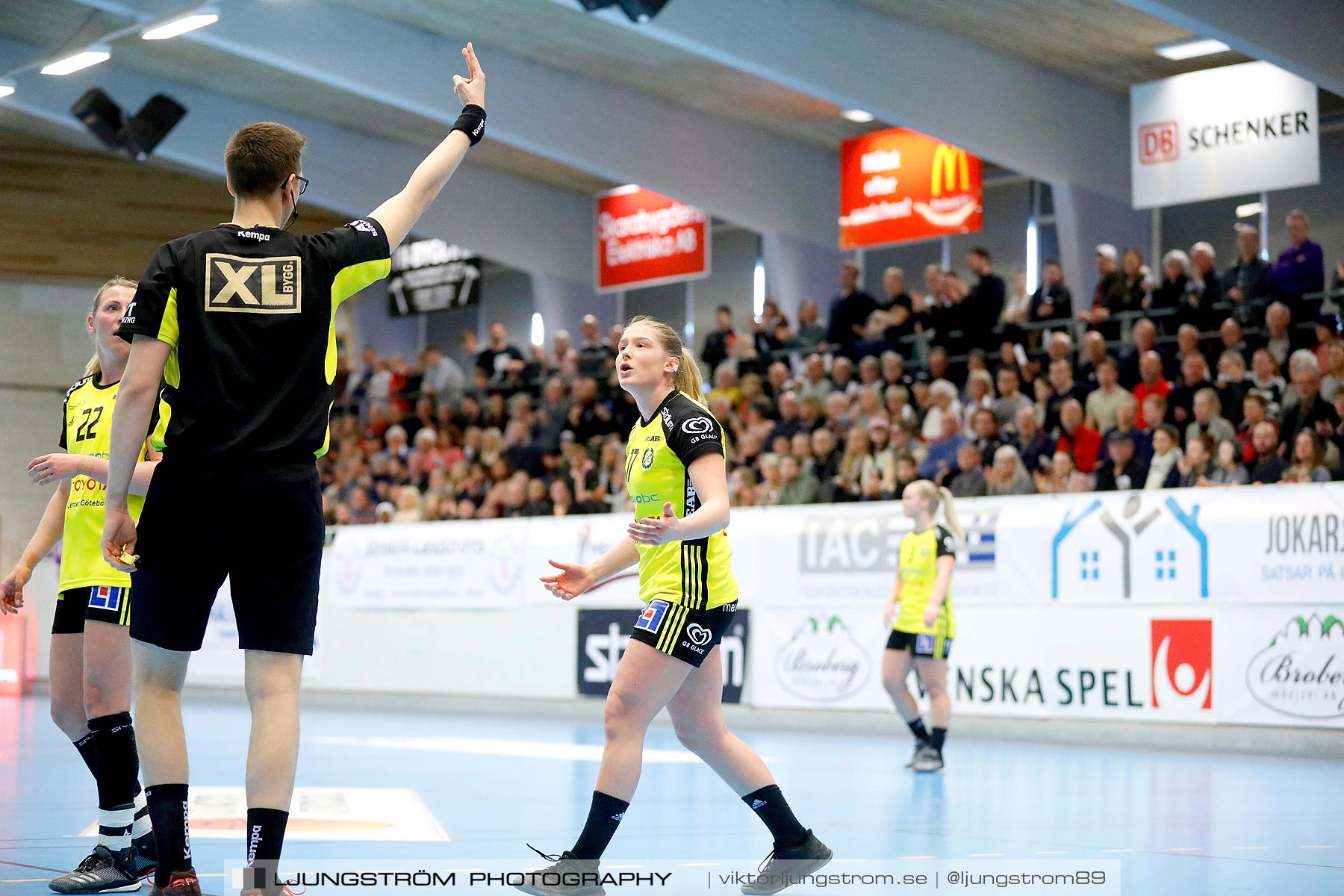 Skara HF-IK Sävehof 1/4-final 2 19-24,dam,Skara Idrottshall,Skara,Sverige,Handboll,,2019,217567