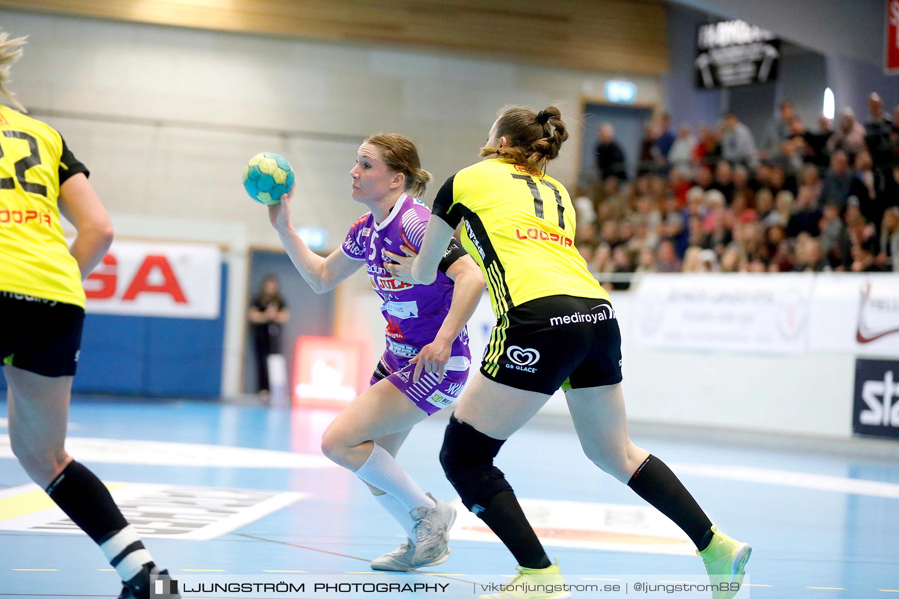 Skara HF-IK Sävehof 1/4-final 2 19-24,dam,Skara Idrottshall,Skara,Sverige,Handboll,,2019,217570