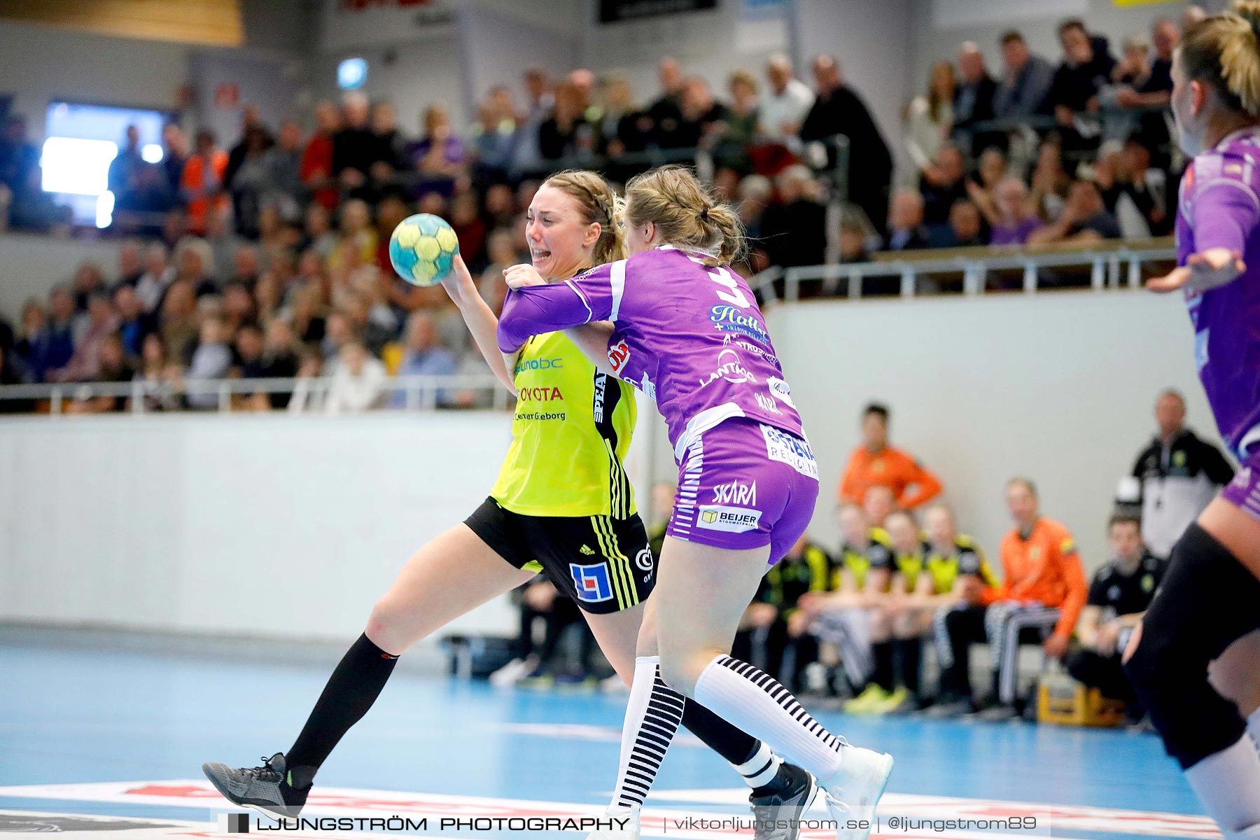 Skara HF-IK Sävehof 1/4-final 2 19-24,dam,Skara Idrottshall,Skara,Sverige,Handboll,,2019,217587