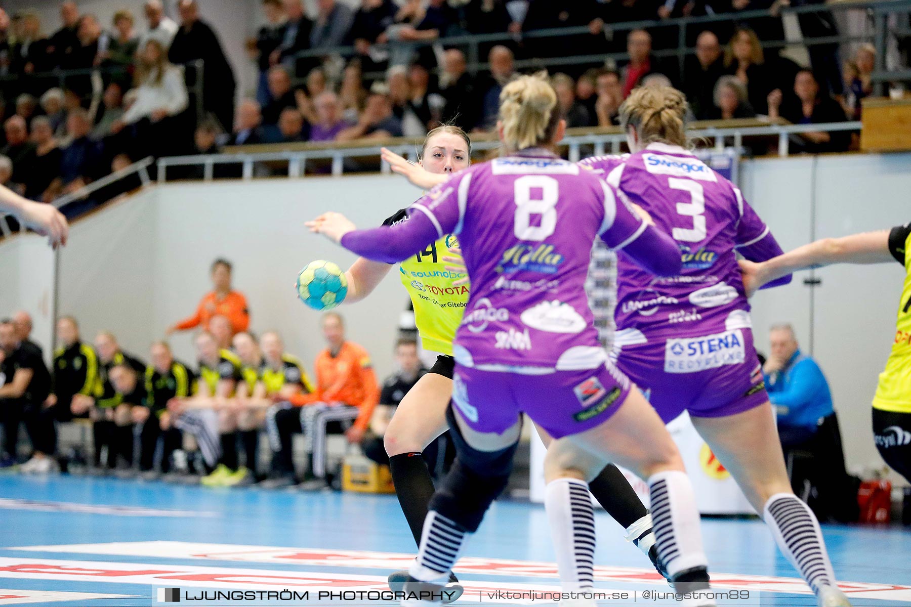 Skara HF-IK Sävehof 1/4-final 2 19-24,dam,Skara Idrottshall,Skara,Sverige,Handboll,,2019,217588