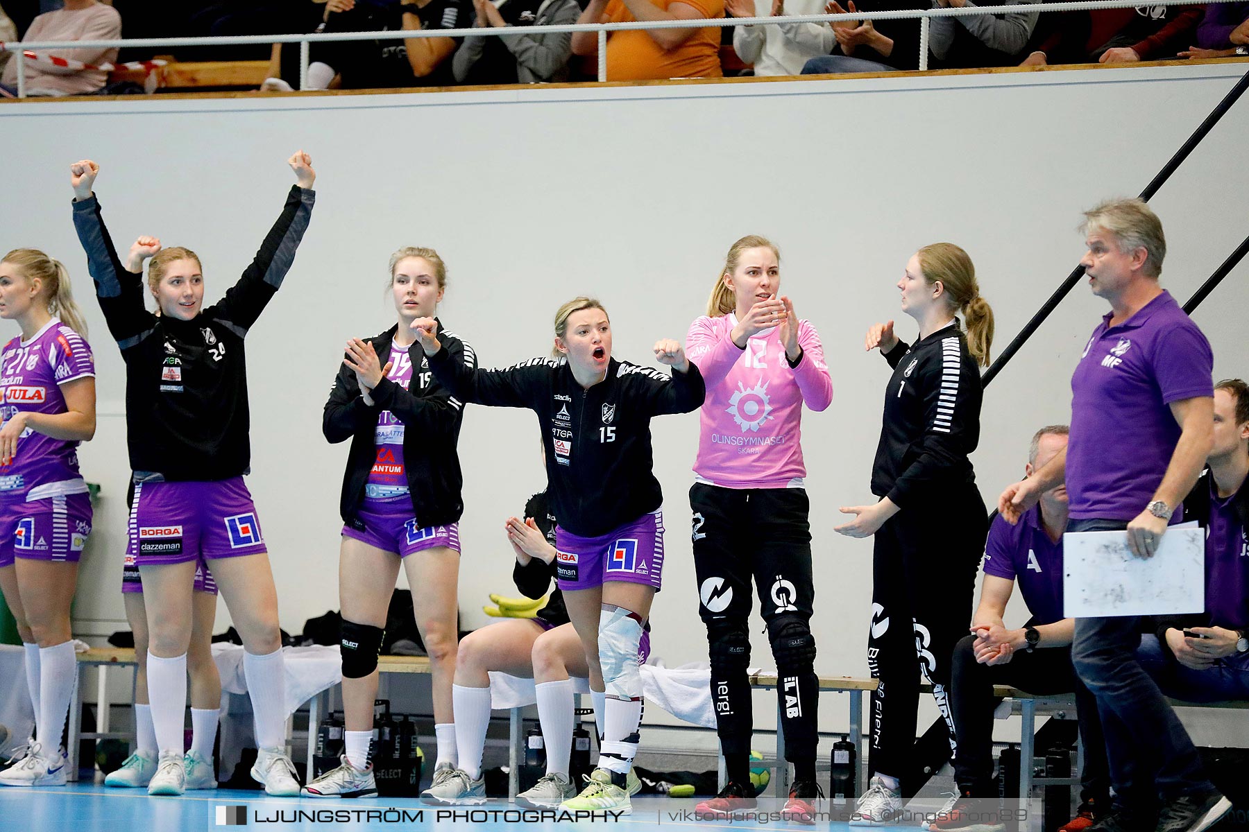 Skara HF-IK Sävehof 1/4-final 2 19-24,dam,Skara Idrottshall,Skara,Sverige,Handboll,,2019,217589