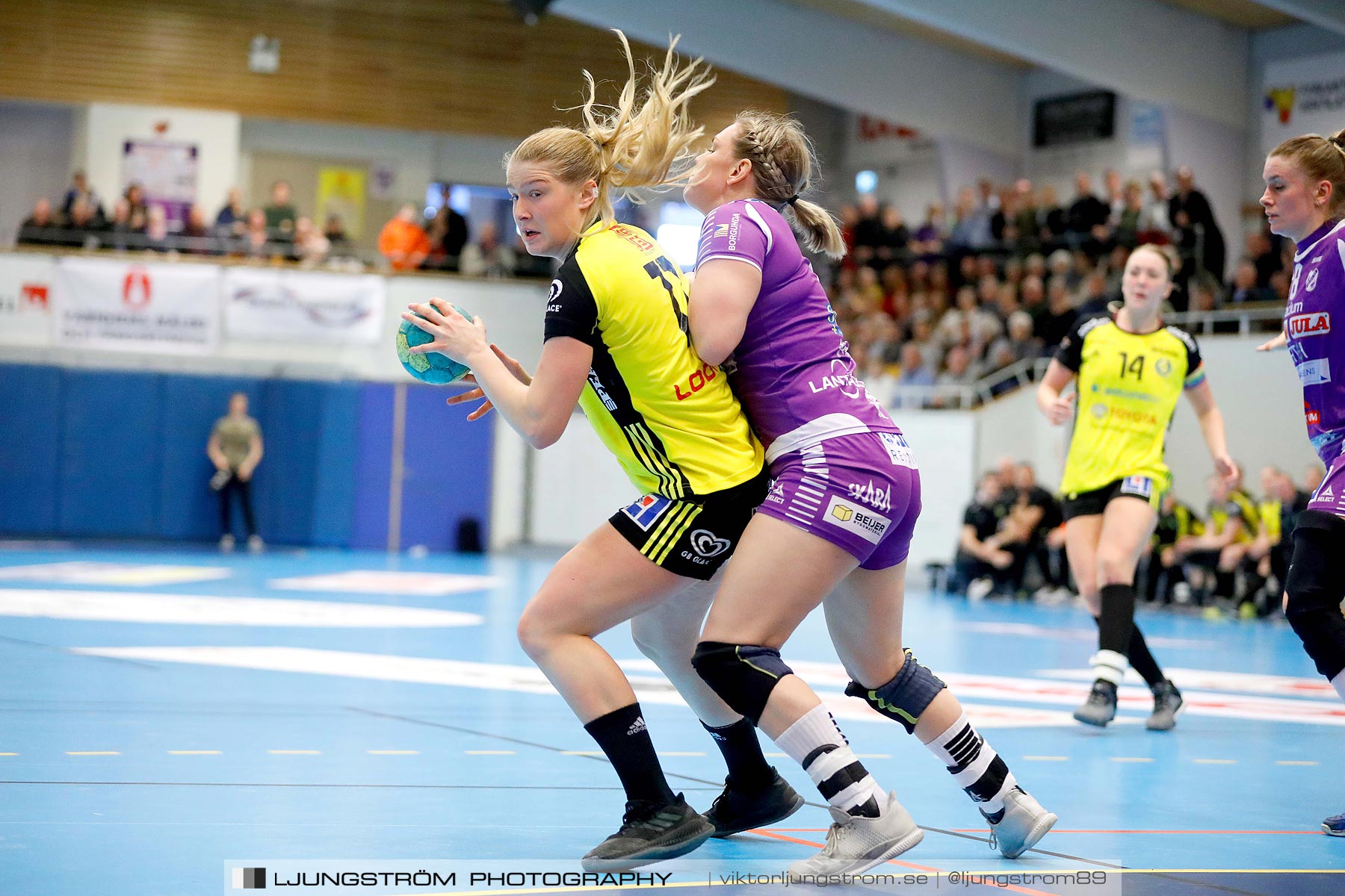 Skara HF-IK Sävehof 1/4-final 2 19-24,dam,Skara Idrottshall,Skara,Sverige,Handboll,,2019,217591