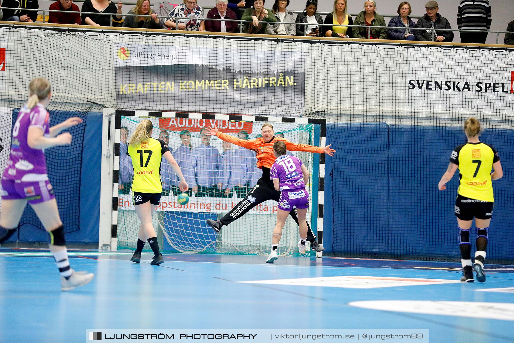 Skara HF-IK Sävehof 1/4-final 2 19-24,dam,Skara Idrottshall,Skara,Sverige,Handboll,,2019,217595