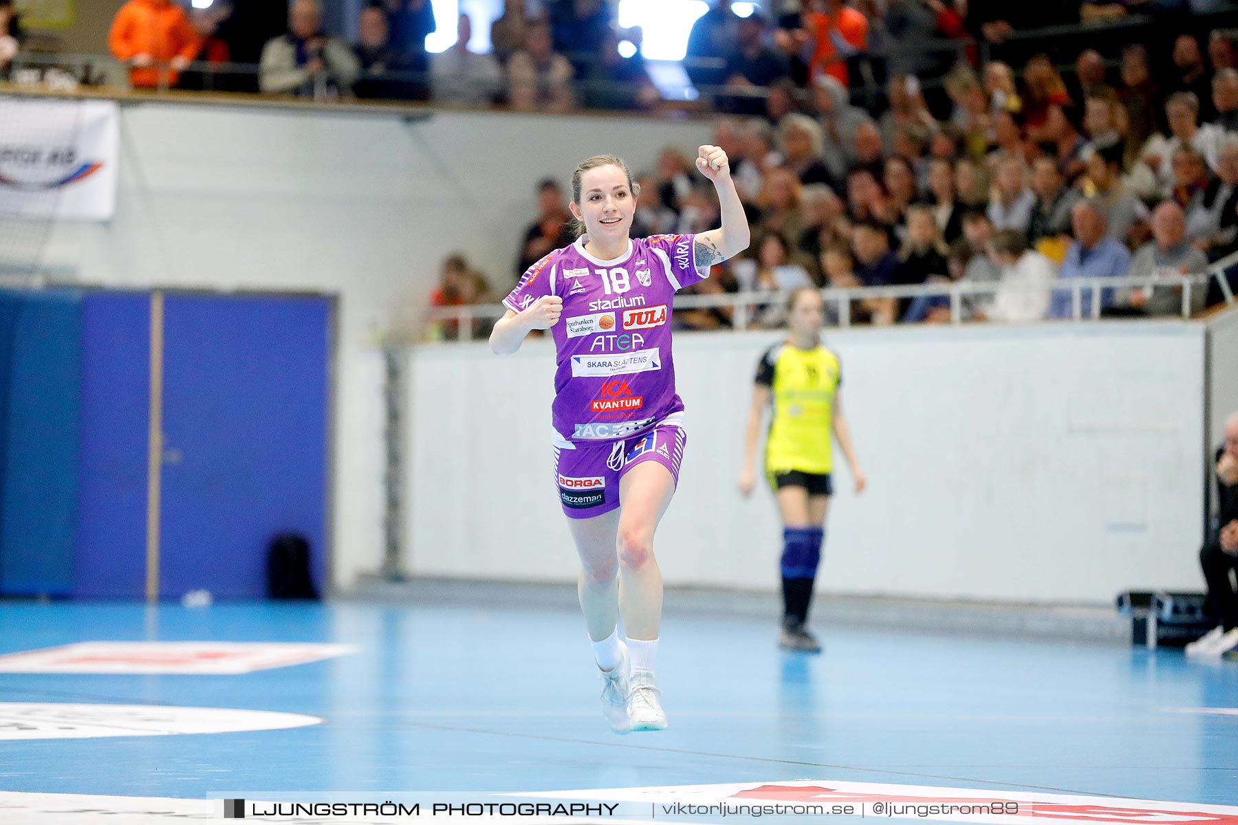 Skara HF-IK Sävehof 1/4-final 2 19-24,dam,Skara Idrottshall,Skara,Sverige,Handboll,,2019,217598