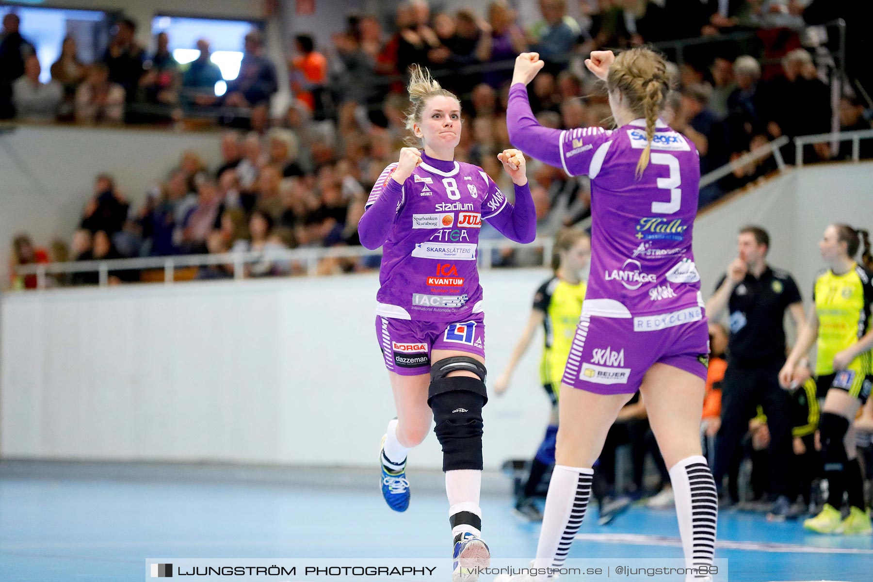 Skara HF-IK Sävehof 1/4-final 2 19-24,dam,Skara Idrottshall,Skara,Sverige,Handboll,,2019,217612