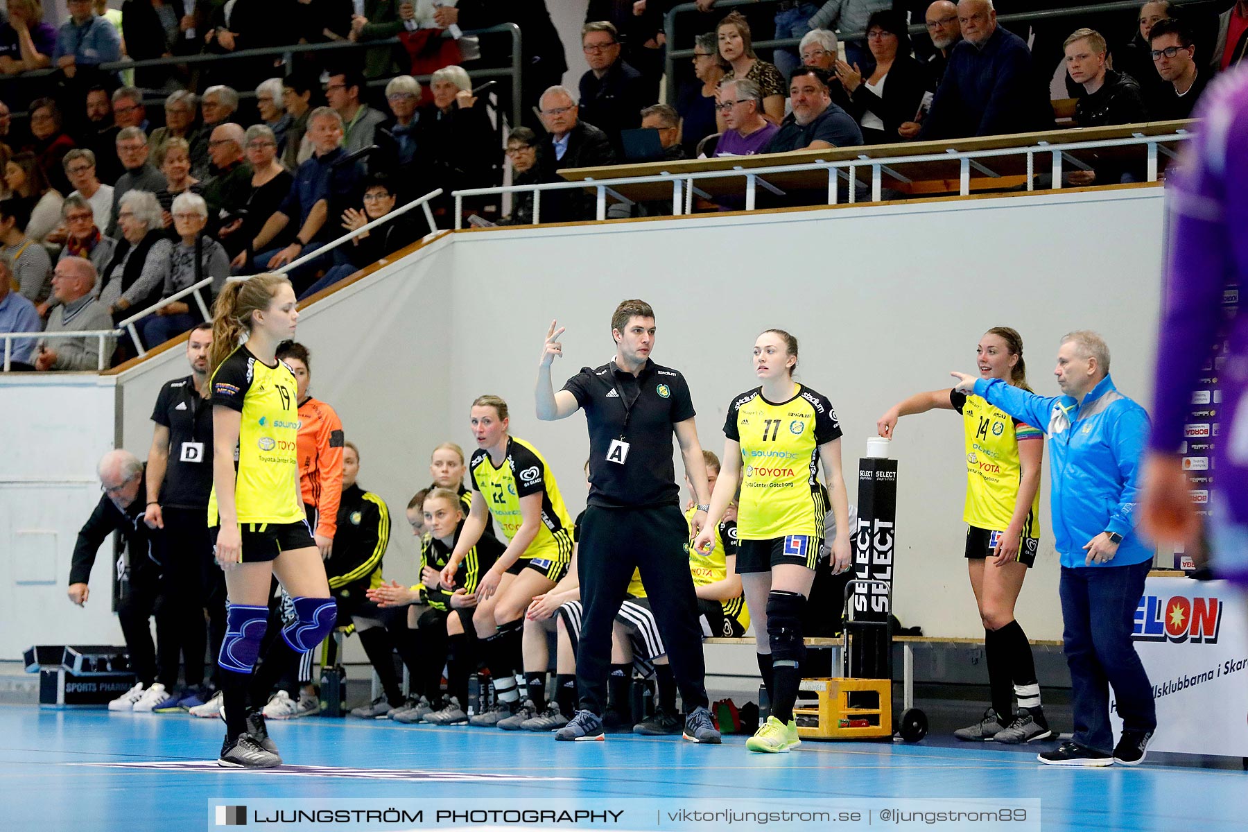 Skara HF-IK Sävehof 1/4-final 2 19-24,dam,Skara Idrottshall,Skara,Sverige,Handboll,,2019,217616