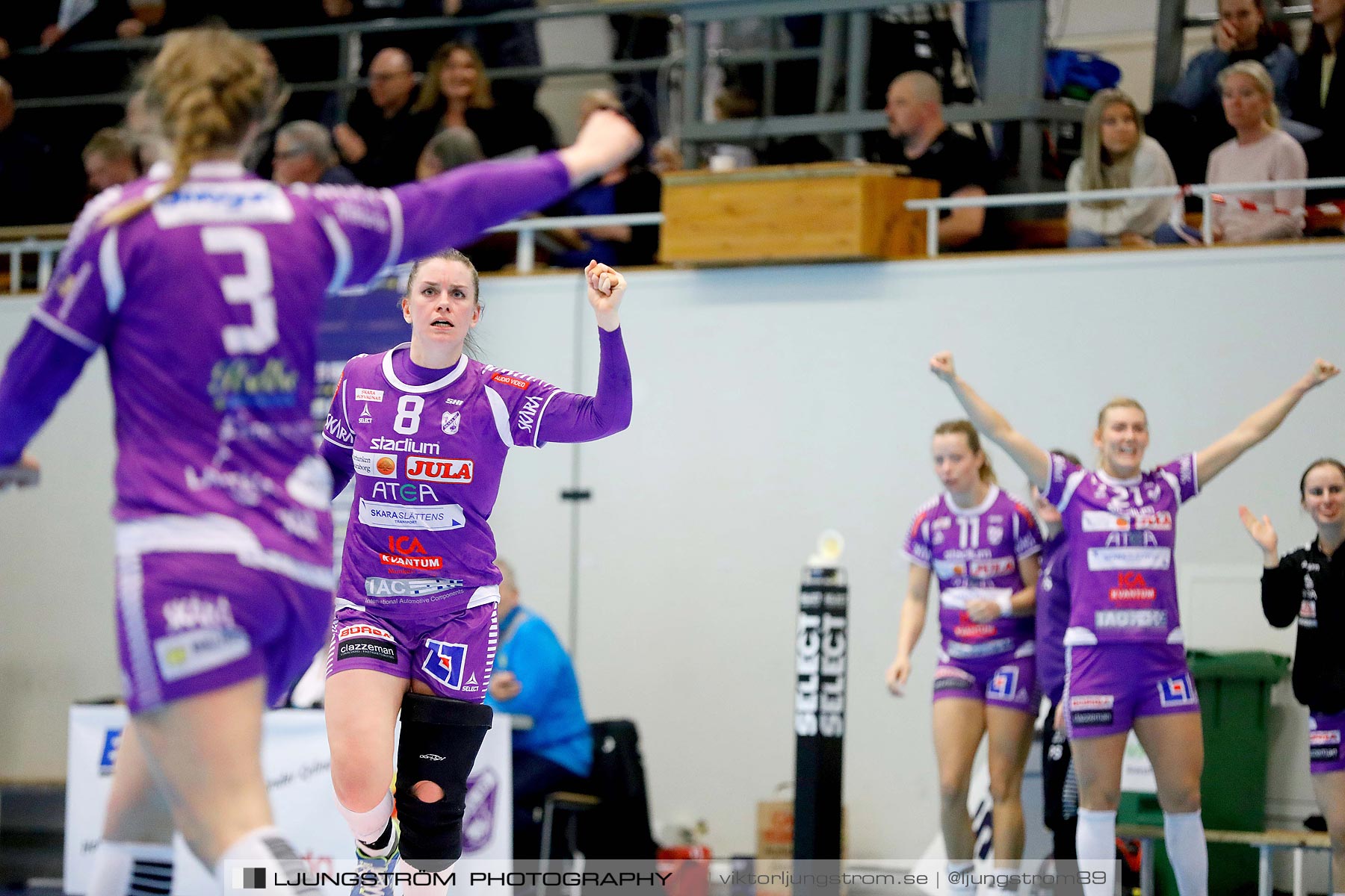 Skara HF-IK Sävehof 1/4-final 2 19-24,dam,Skara Idrottshall,Skara,Sverige,Handboll,,2019,217620