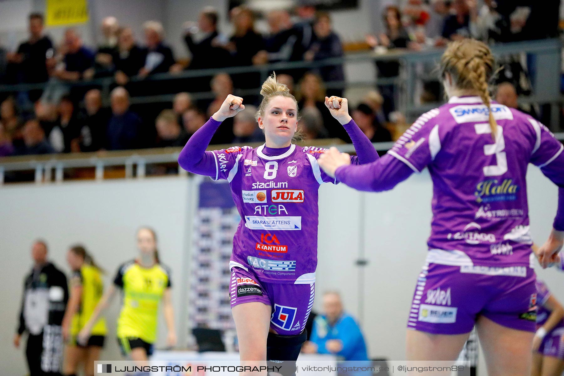 Skara HF-IK Sävehof 1/4-final 2 19-24,dam,Skara Idrottshall,Skara,Sverige,Handboll,,2019,217621