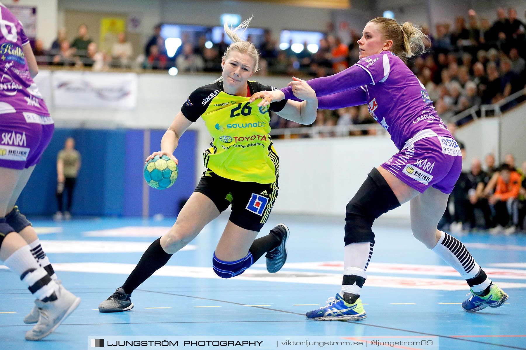 Skara HF-IK Sävehof 1/4-final 2 19-24,dam,Skara Idrottshall,Skara,Sverige,Handboll,,2019,217625