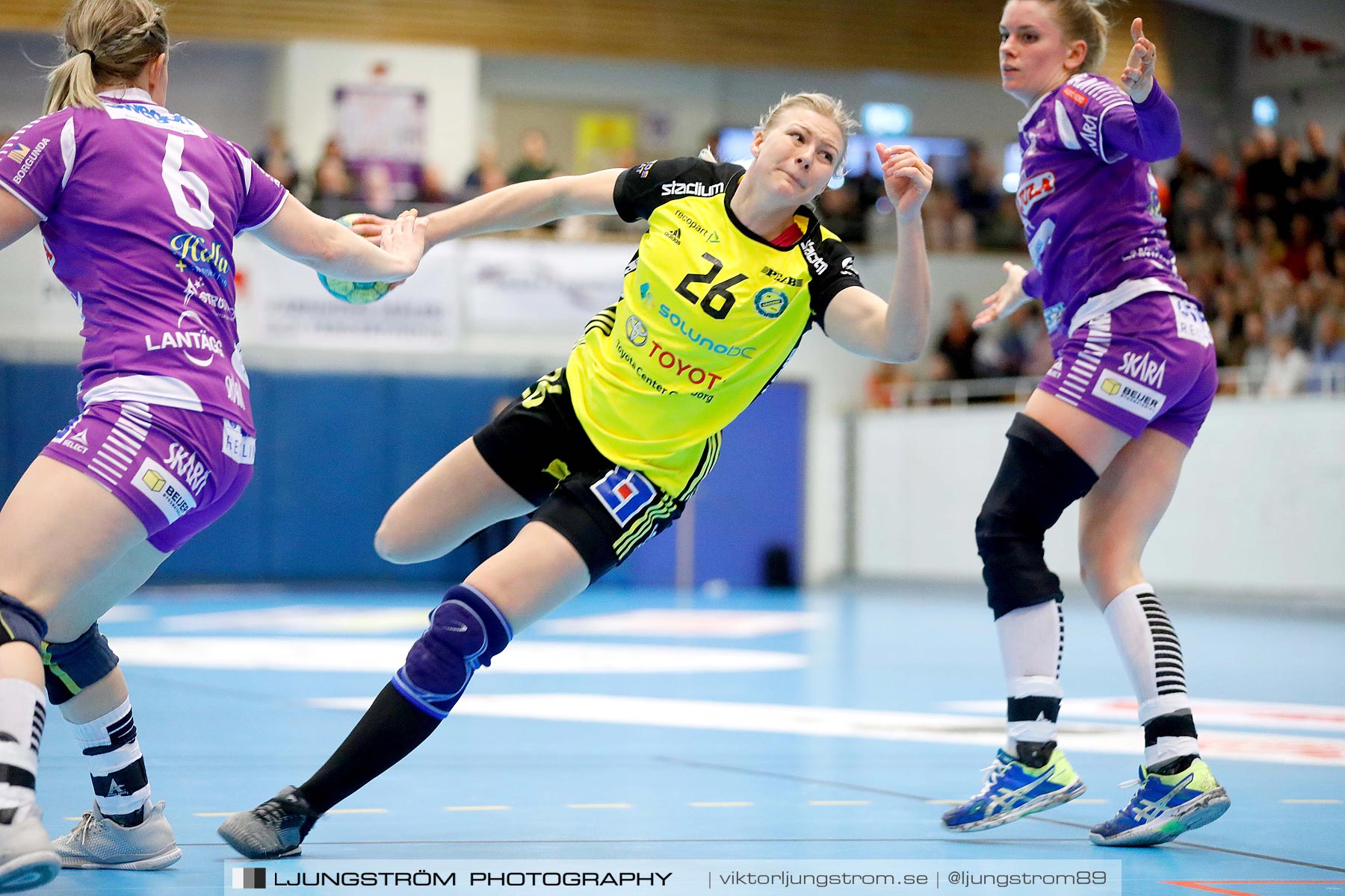 Skara HF-IK Sävehof 1/4-final 2 19-24,dam,Skara Idrottshall,Skara,Sverige,Handboll,,2019,217626