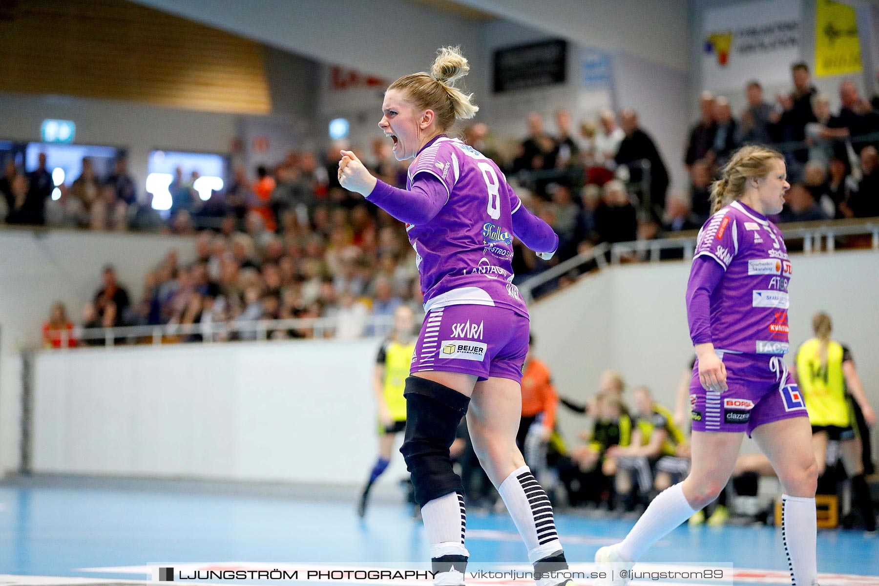 Skara HF-IK Sävehof 1/4-final 2 19-24,dam,Skara Idrottshall,Skara,Sverige,Handboll,,2019,217628