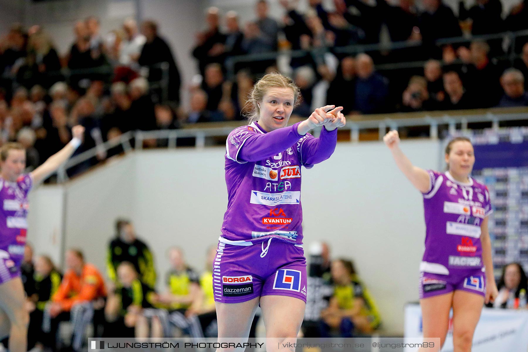 Skara HF-IK Sävehof 1/4-final 2 19-24,dam,Skara Idrottshall,Skara,Sverige,Handboll,,2019,217632