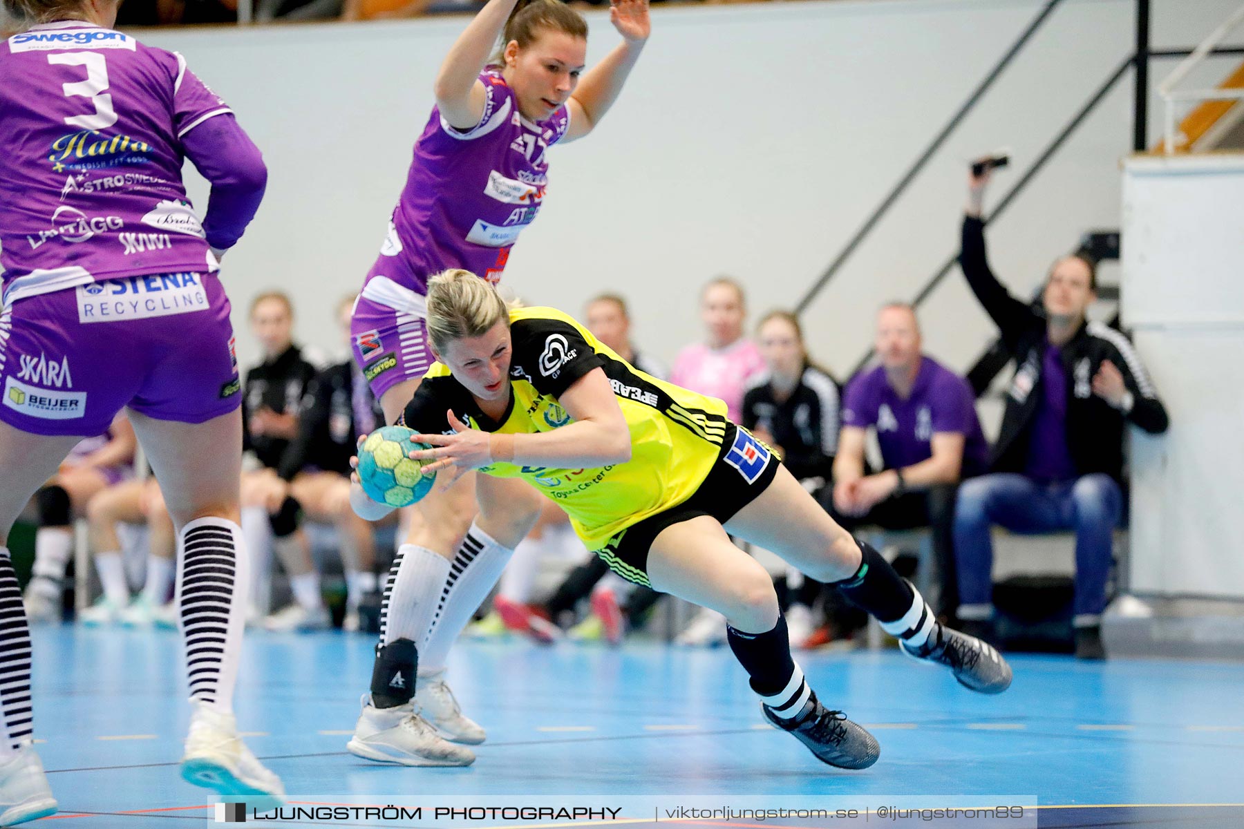 Skara HF-IK Sävehof 1/4-final 2 19-24,dam,Skara Idrottshall,Skara,Sverige,Handboll,,2019,217636