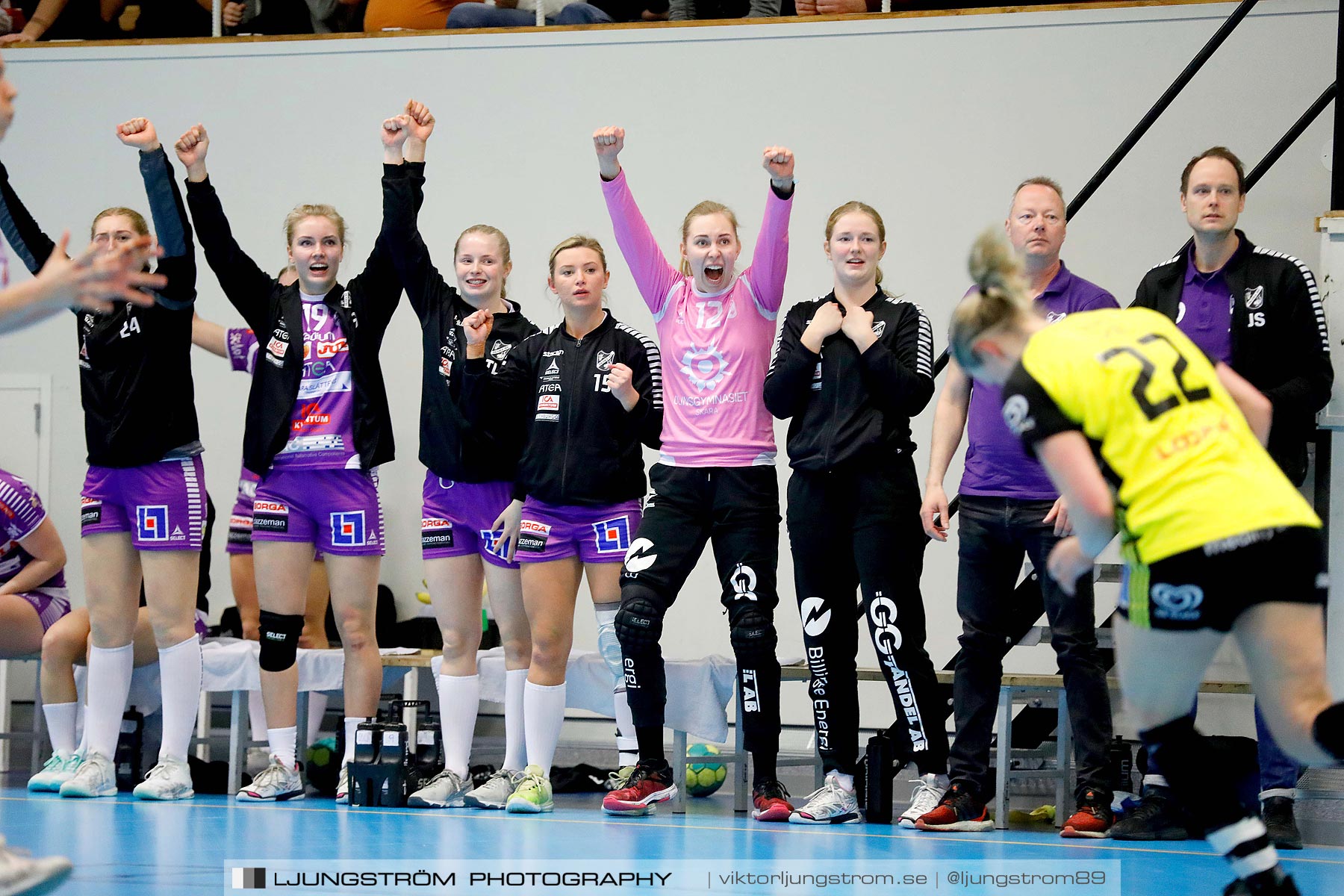 Skara HF-IK Sävehof 1/4-final 2 19-24,dam,Skara Idrottshall,Skara,Sverige,Handboll,,2019,217638