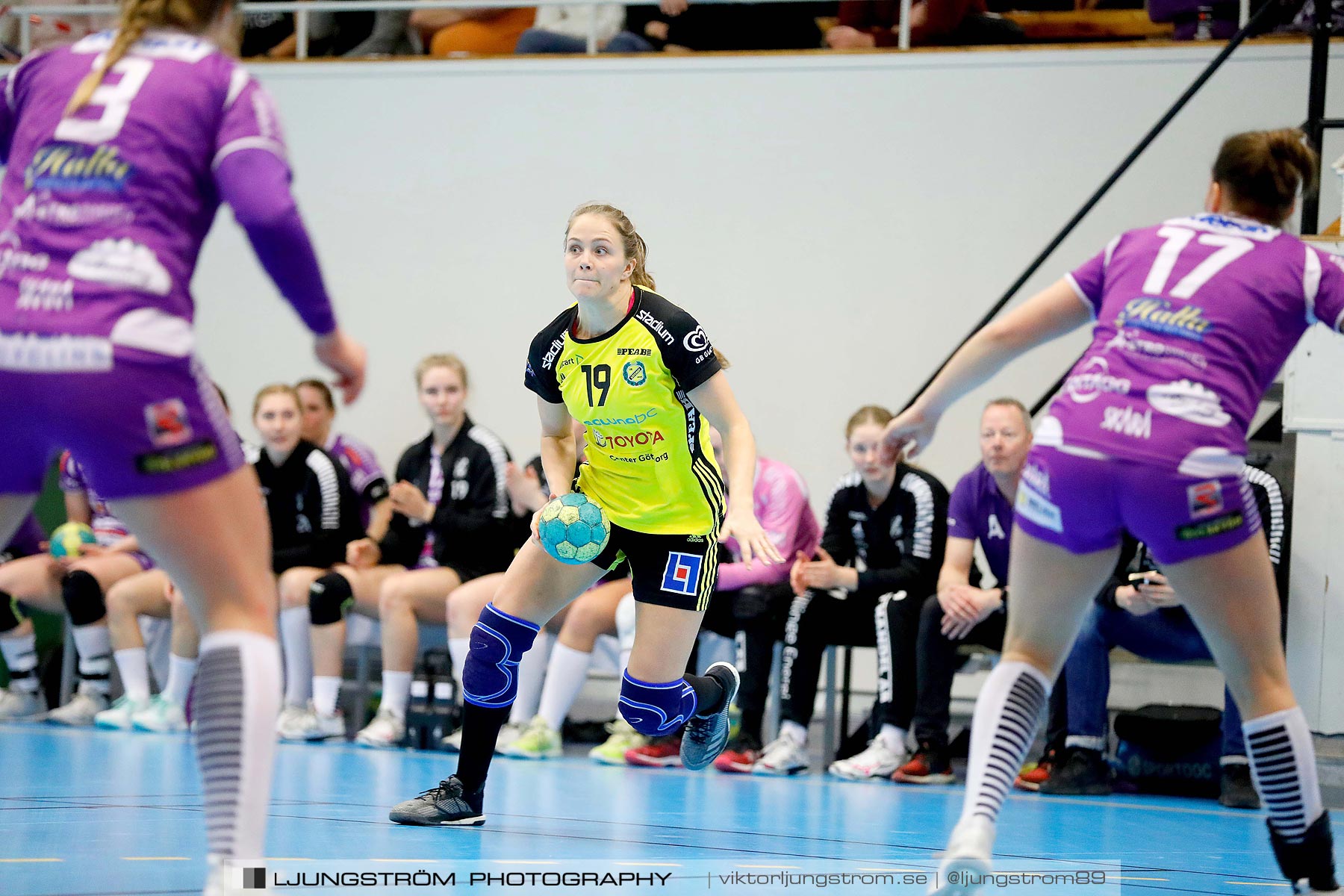 Skara HF-IK Sävehof 1/4-final 2 19-24,dam,Skara Idrottshall,Skara,Sverige,Handboll,,2019,217639