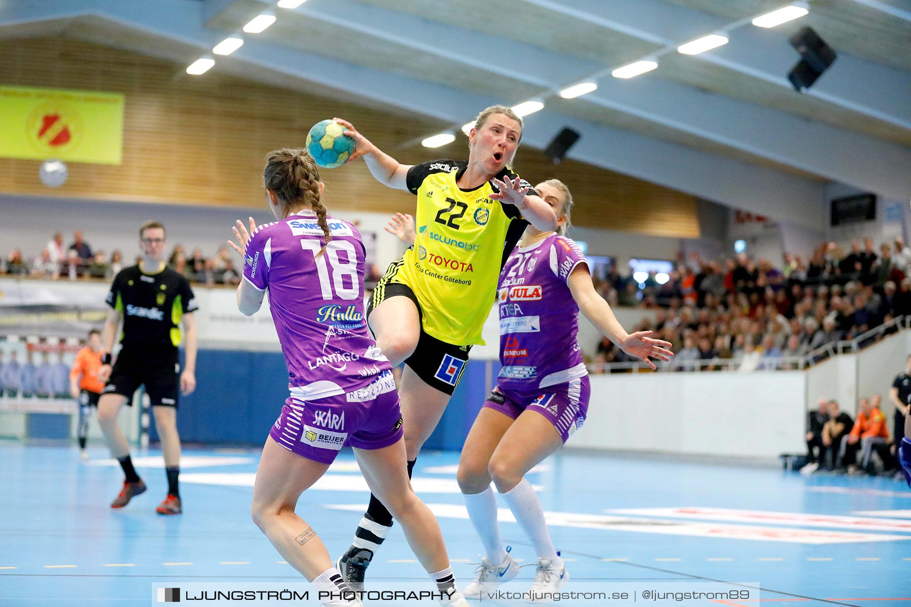 Skara HF-IK Sävehof 1/4-final 2 19-24,dam,Skara Idrottshall,Skara,Sverige,Handboll,,2019,217643